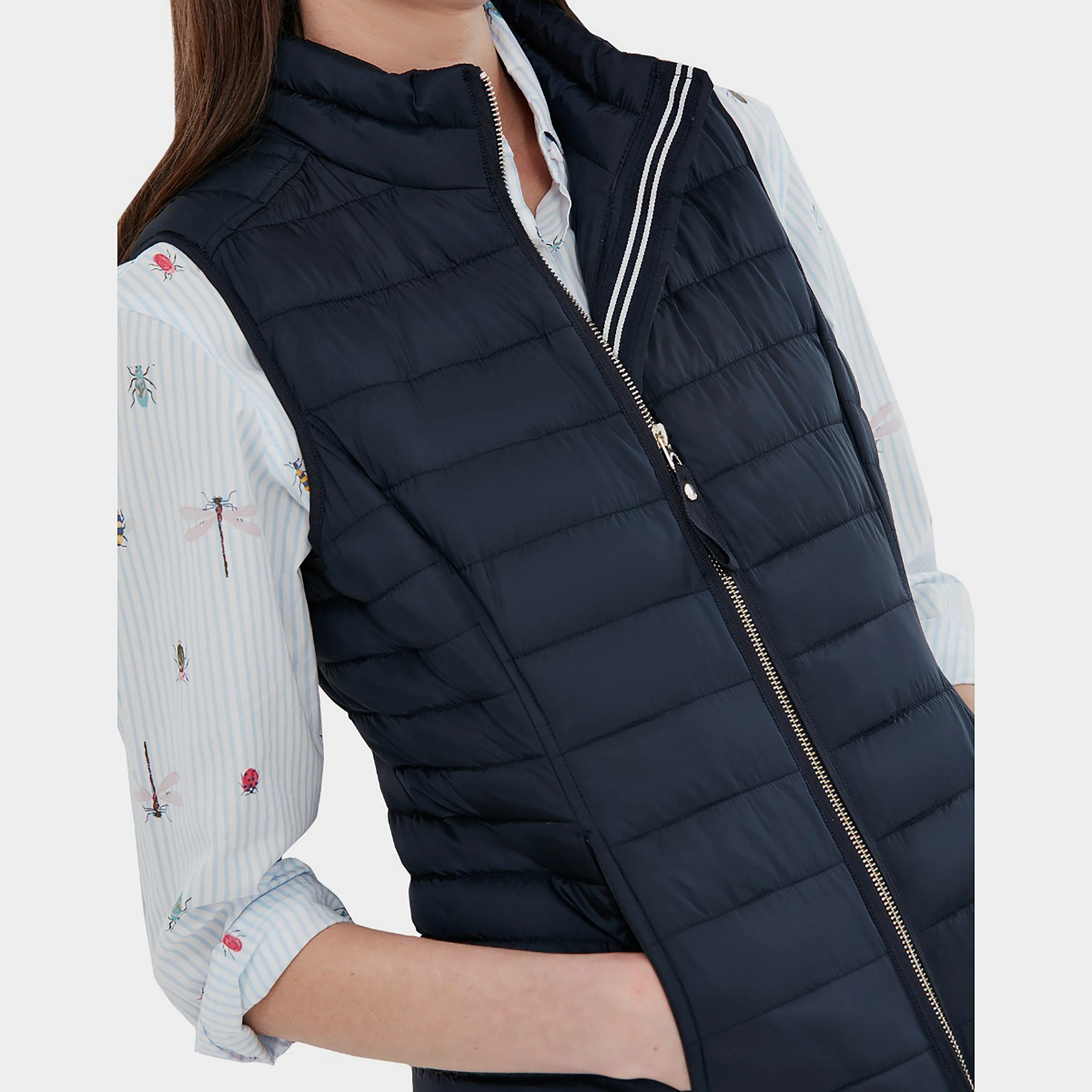 Womens Furlton Gilet Navy - Image 6
