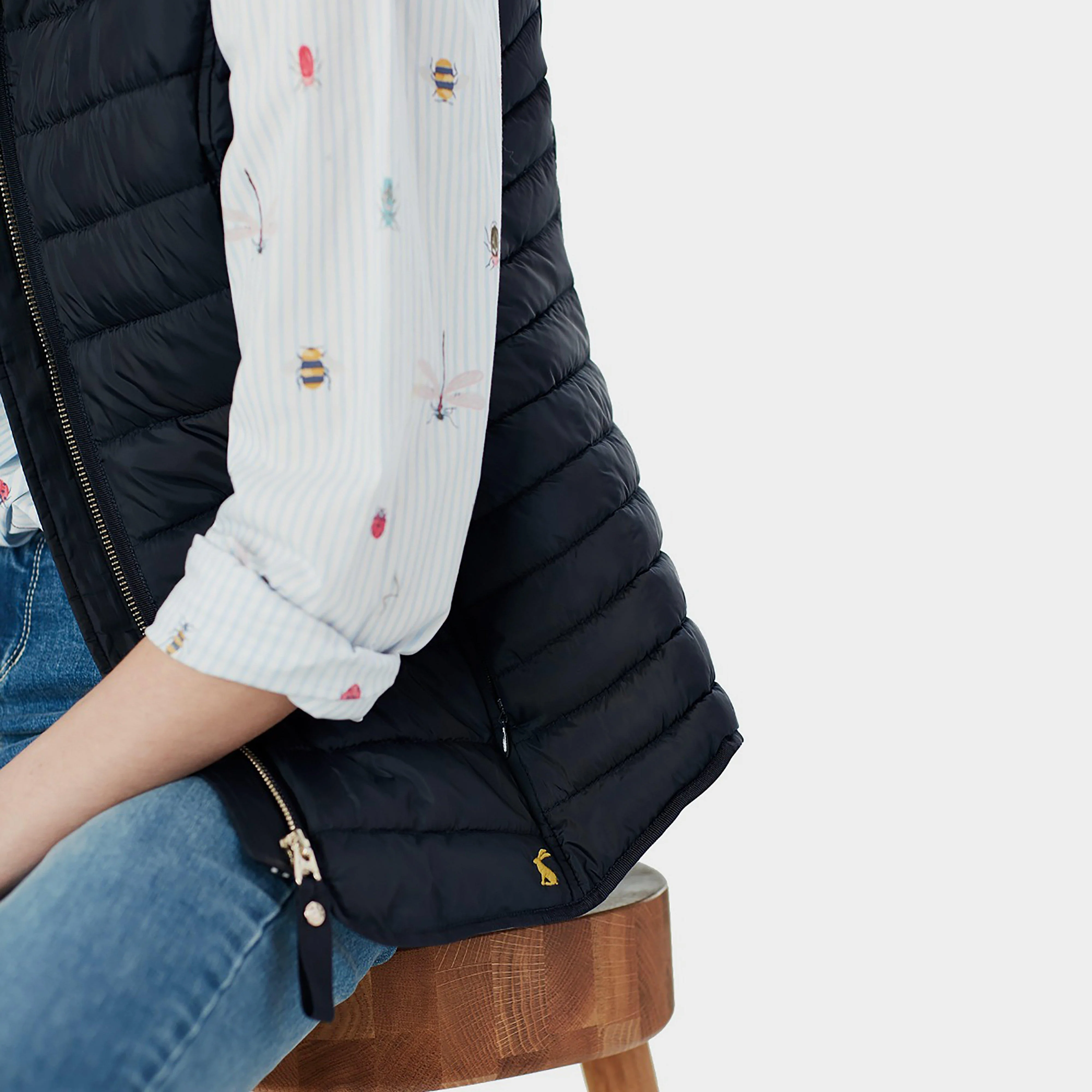 Womens Furlton Gilet Navy - Image 8