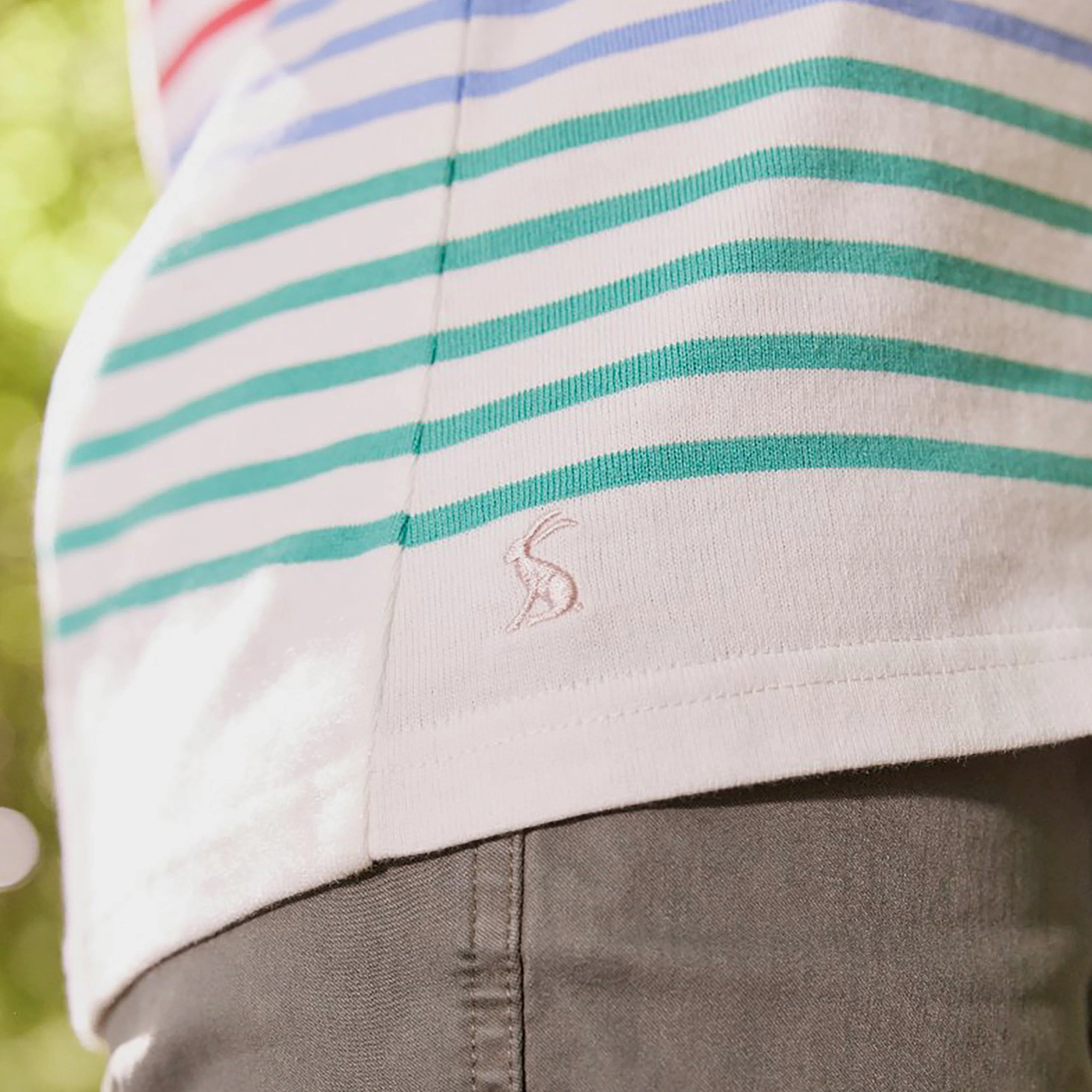 Womens Harbour Long Sleeve Jersey Multi Stripe - Image 8