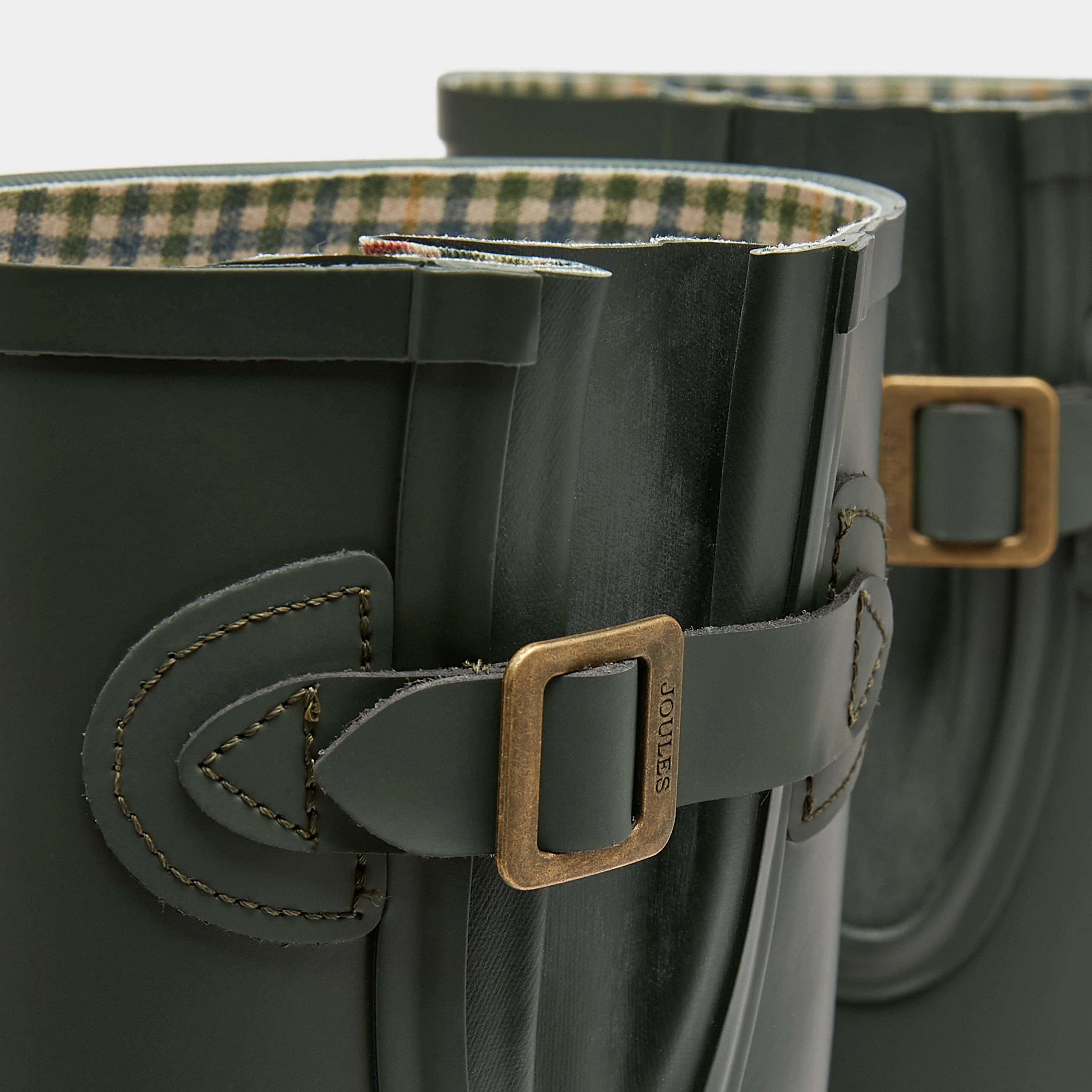 Womens Houghton Adjustable Tall Wellies Green - Image 4