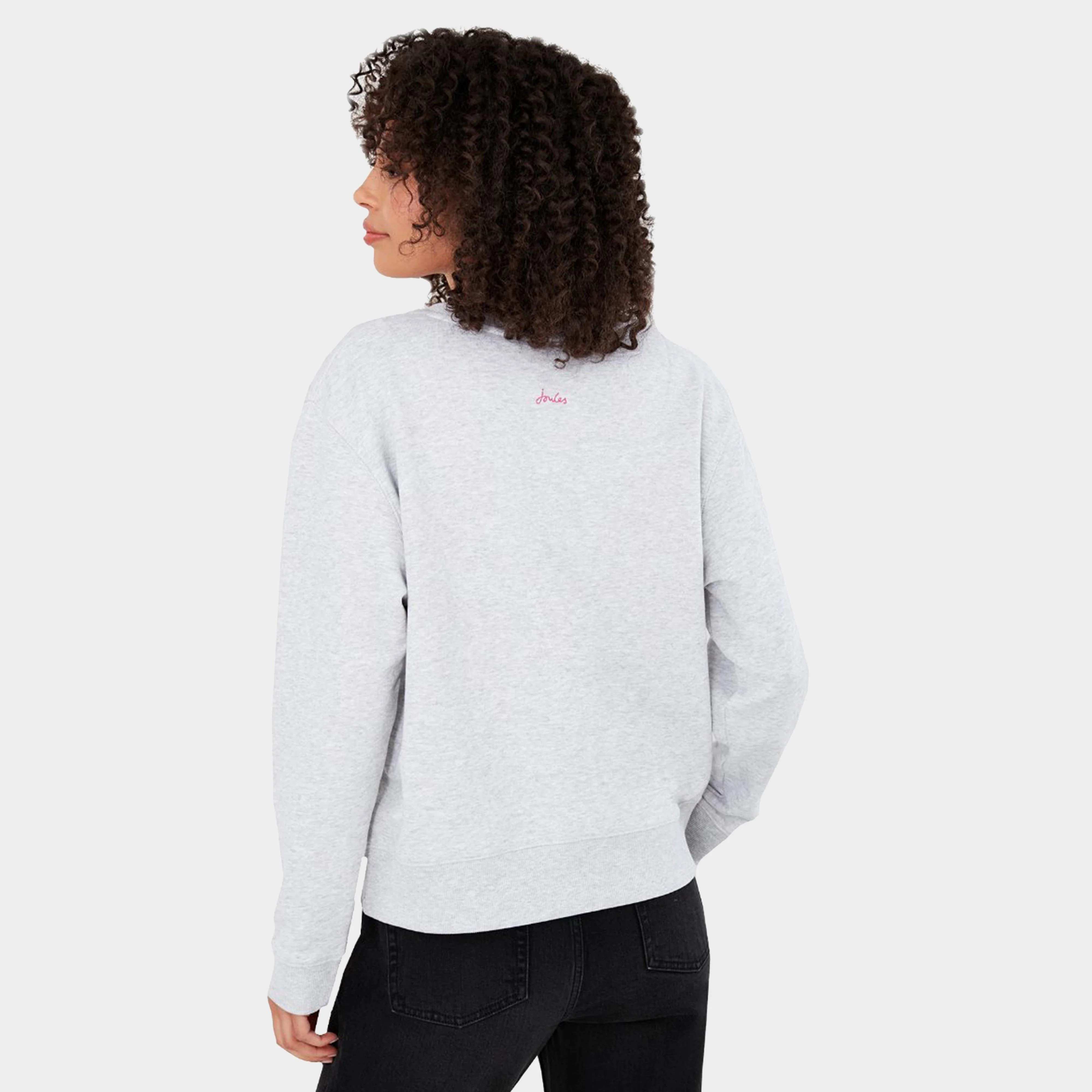 Womens Monique Sweatshirt Grey Marl - Image 2