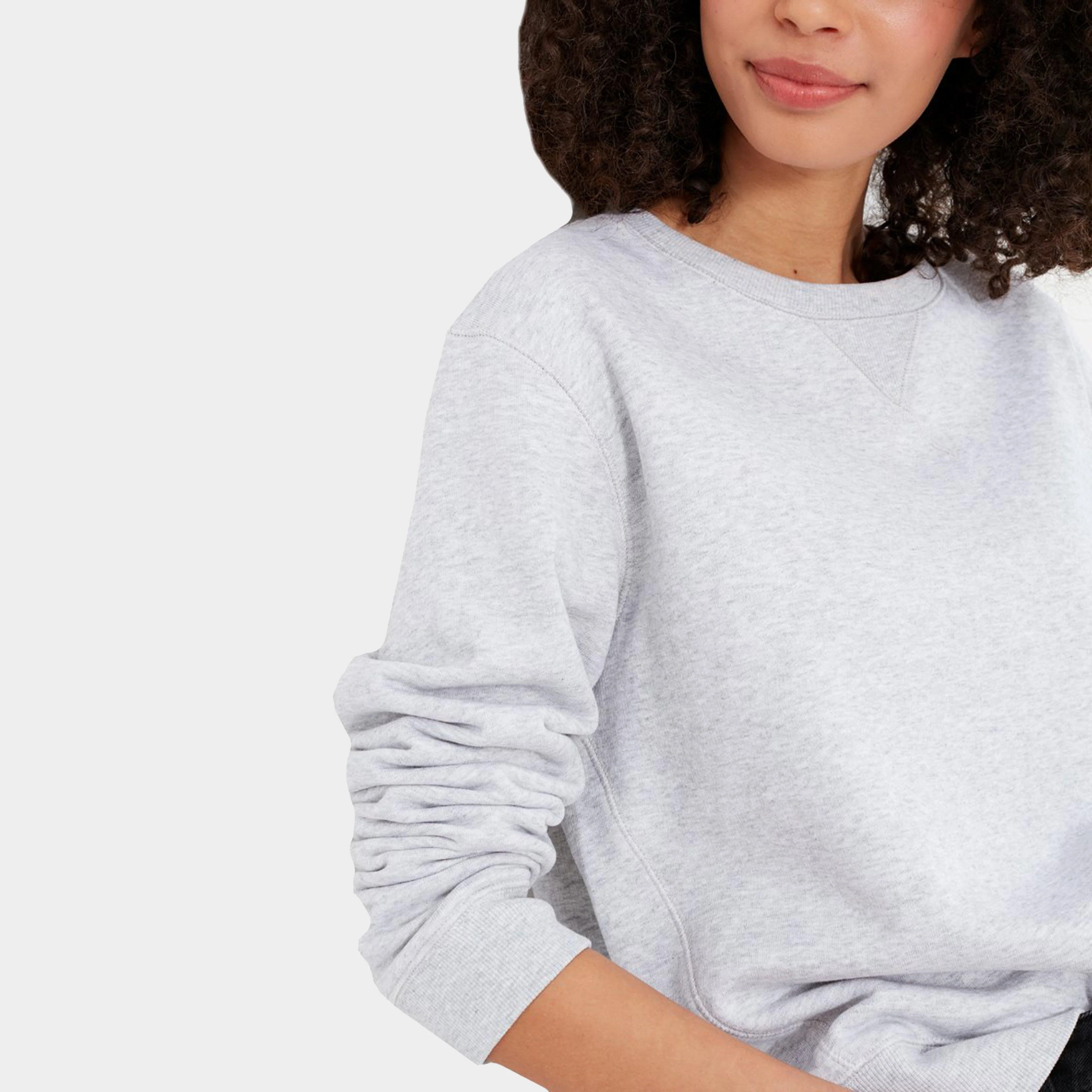 Womens Monique Sweatshirt Grey Marl - Image 4