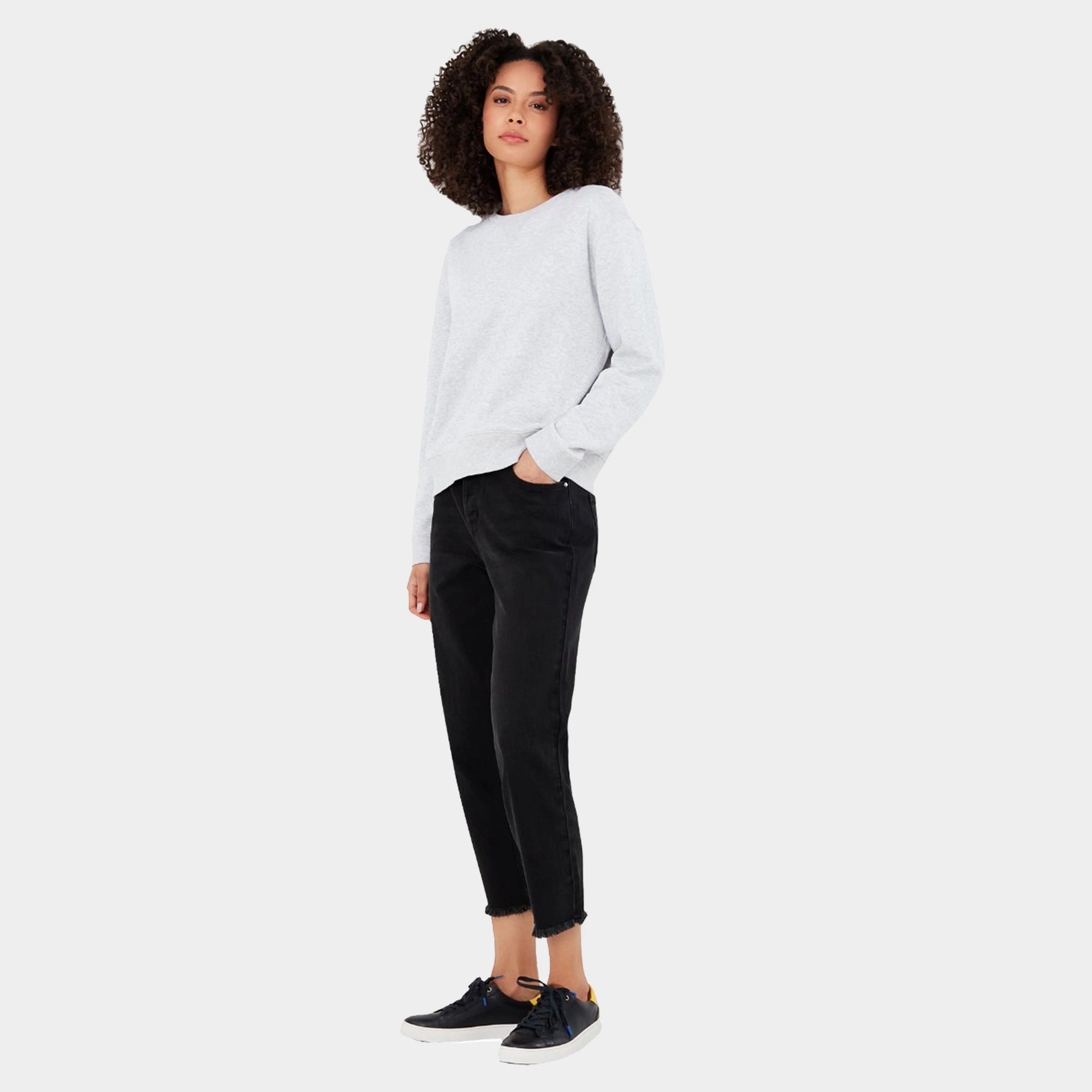 Womens Monique Sweatshirt Grey Marl - Image 6