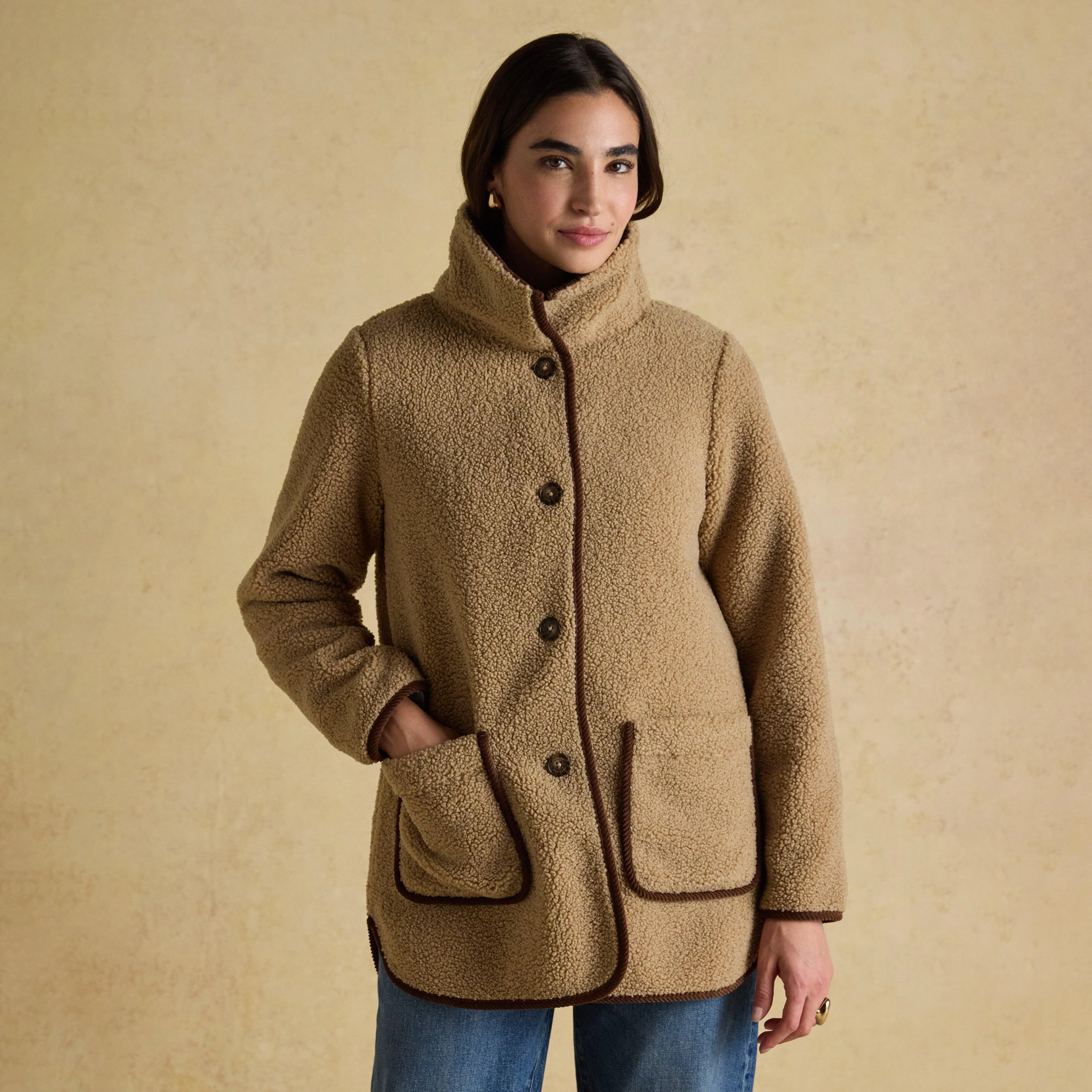 Women's Sadie Longline Fleece Jacket - Image 2