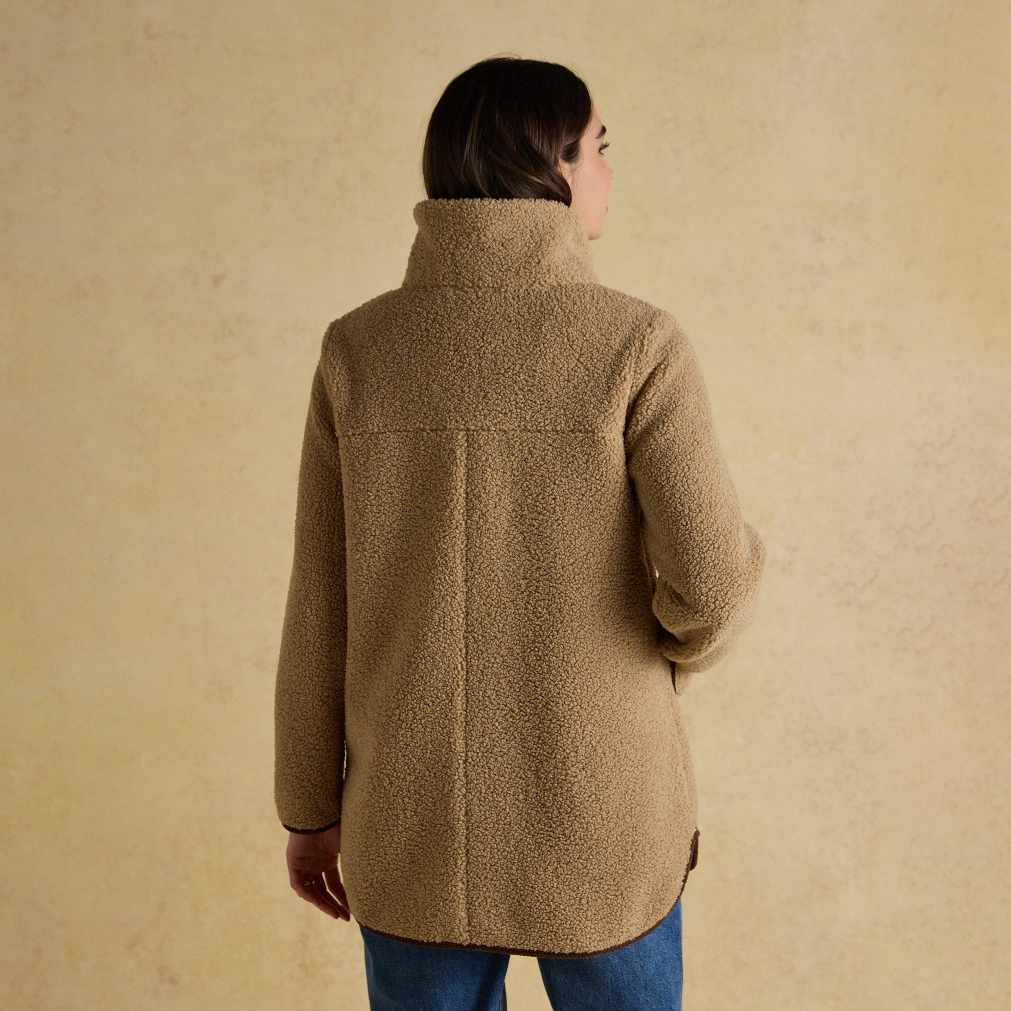 Women's Sadie Longline Fleece Jacket - Image 3
