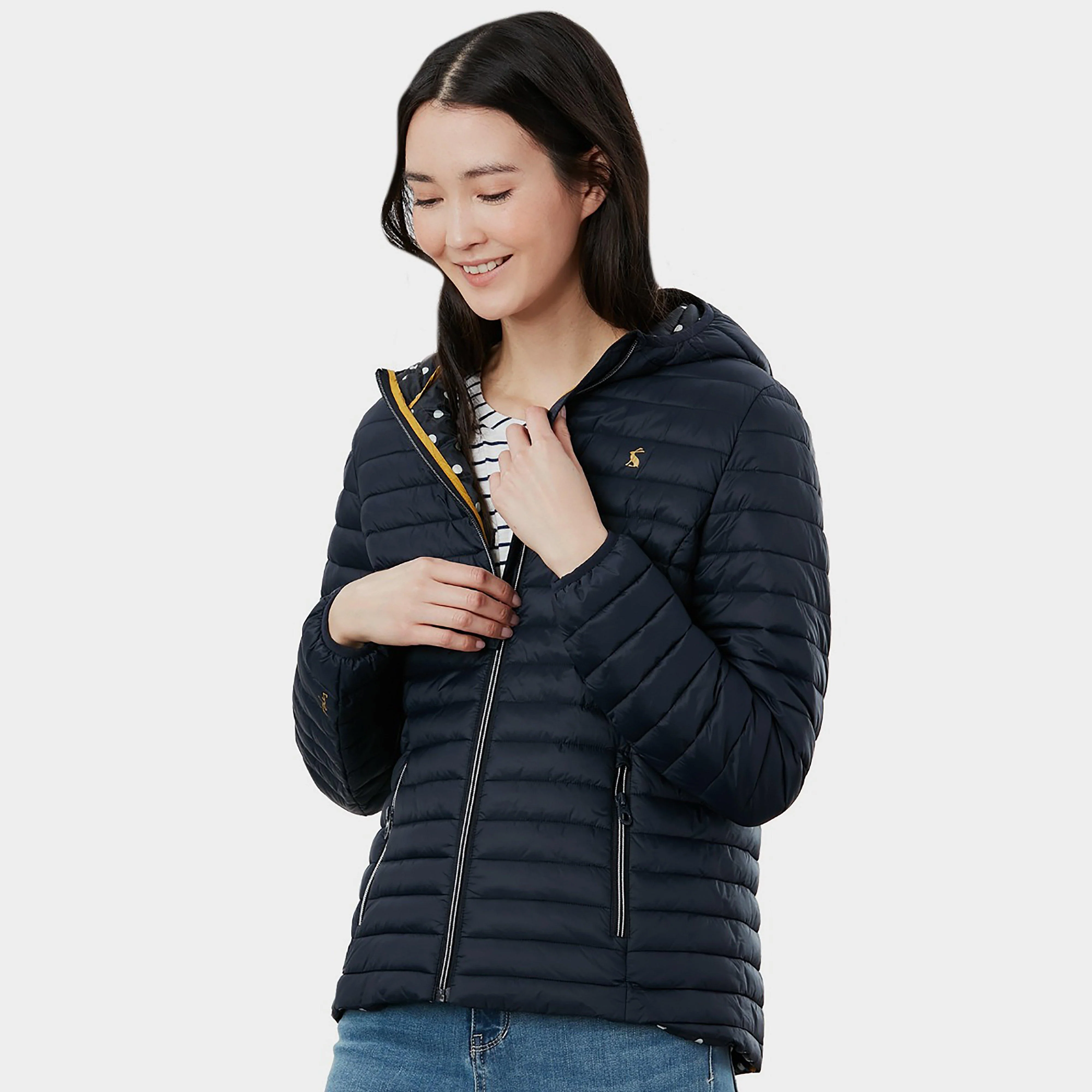 Womens Snug Jacket Marine Navy - Image 3
