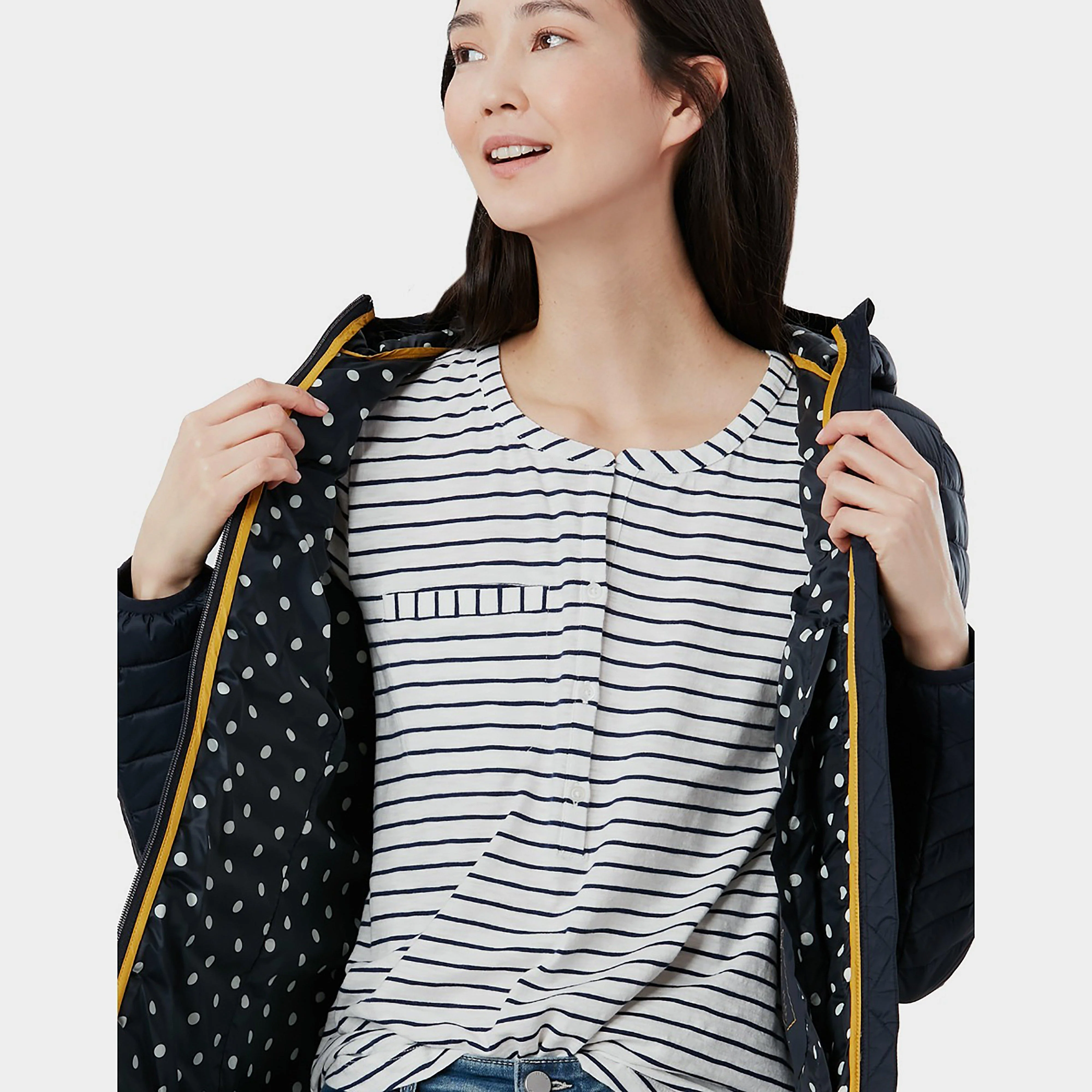 Womens Snug Jacket Marine Navy - Image 6