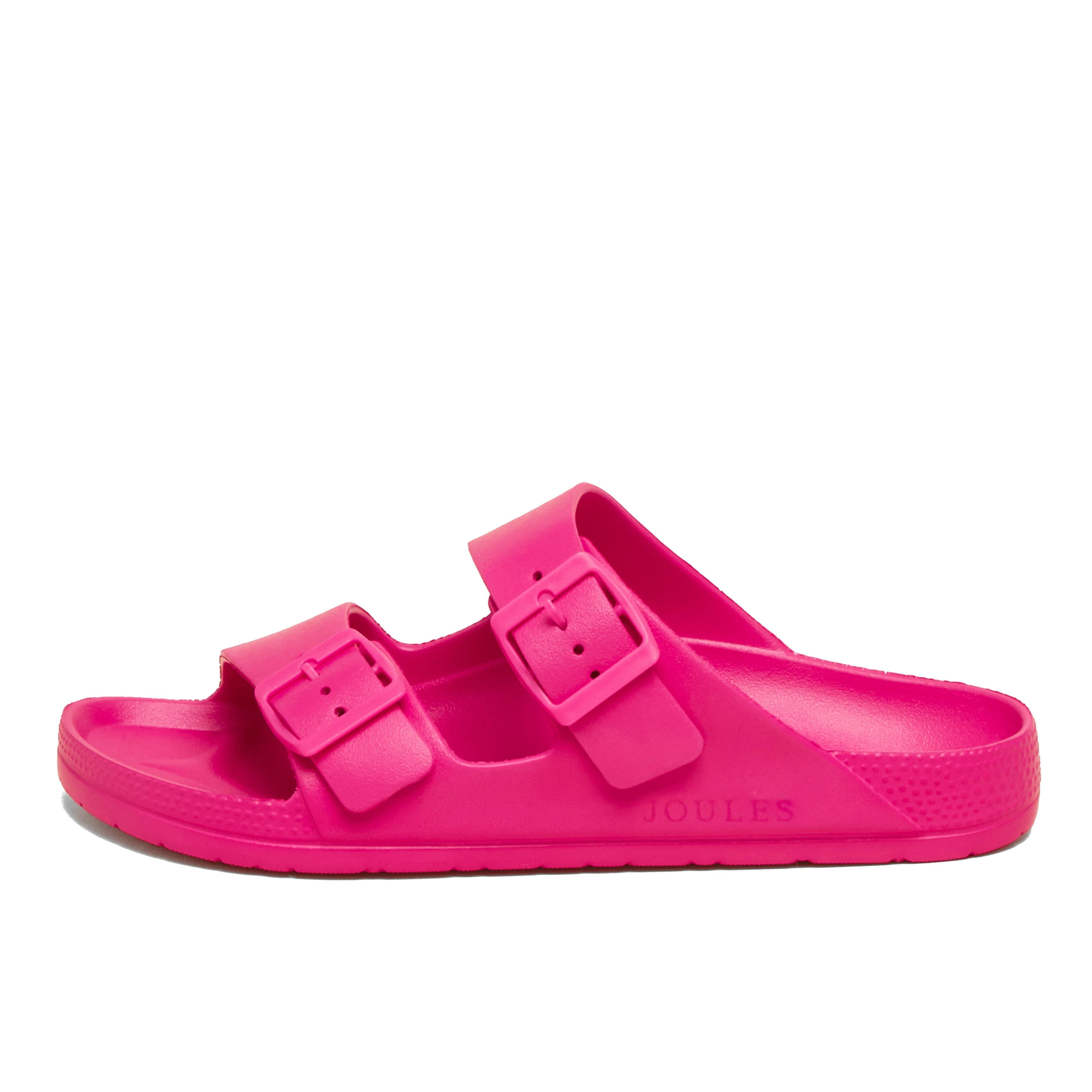Women’s Sunseeker Bright Pink EVA Double Buckle Sliders - Image 7