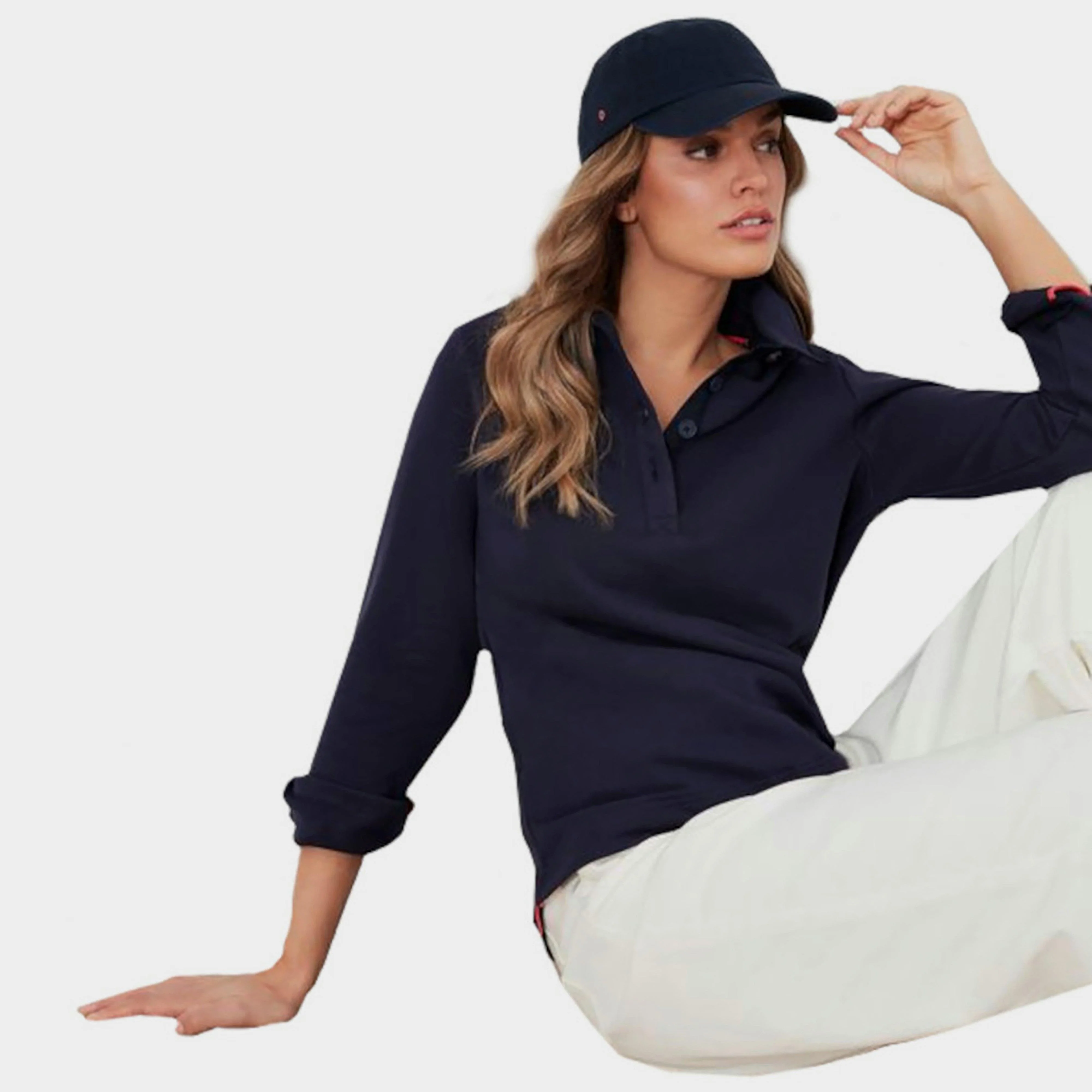 Womens Thorley Deck Shirt French Navy - Image 5