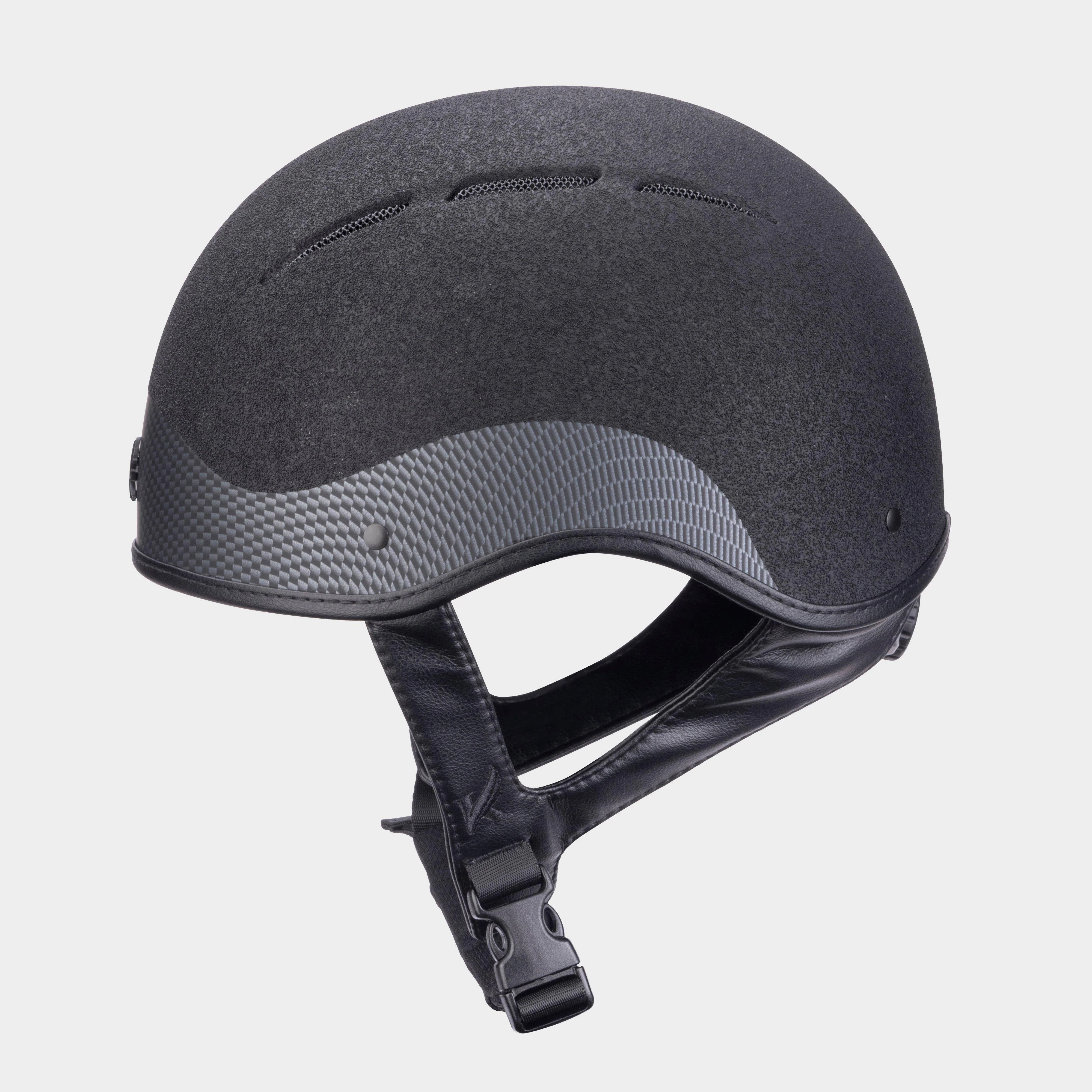 Adults Graphite ALX Jockey Skull Cap - Image 2