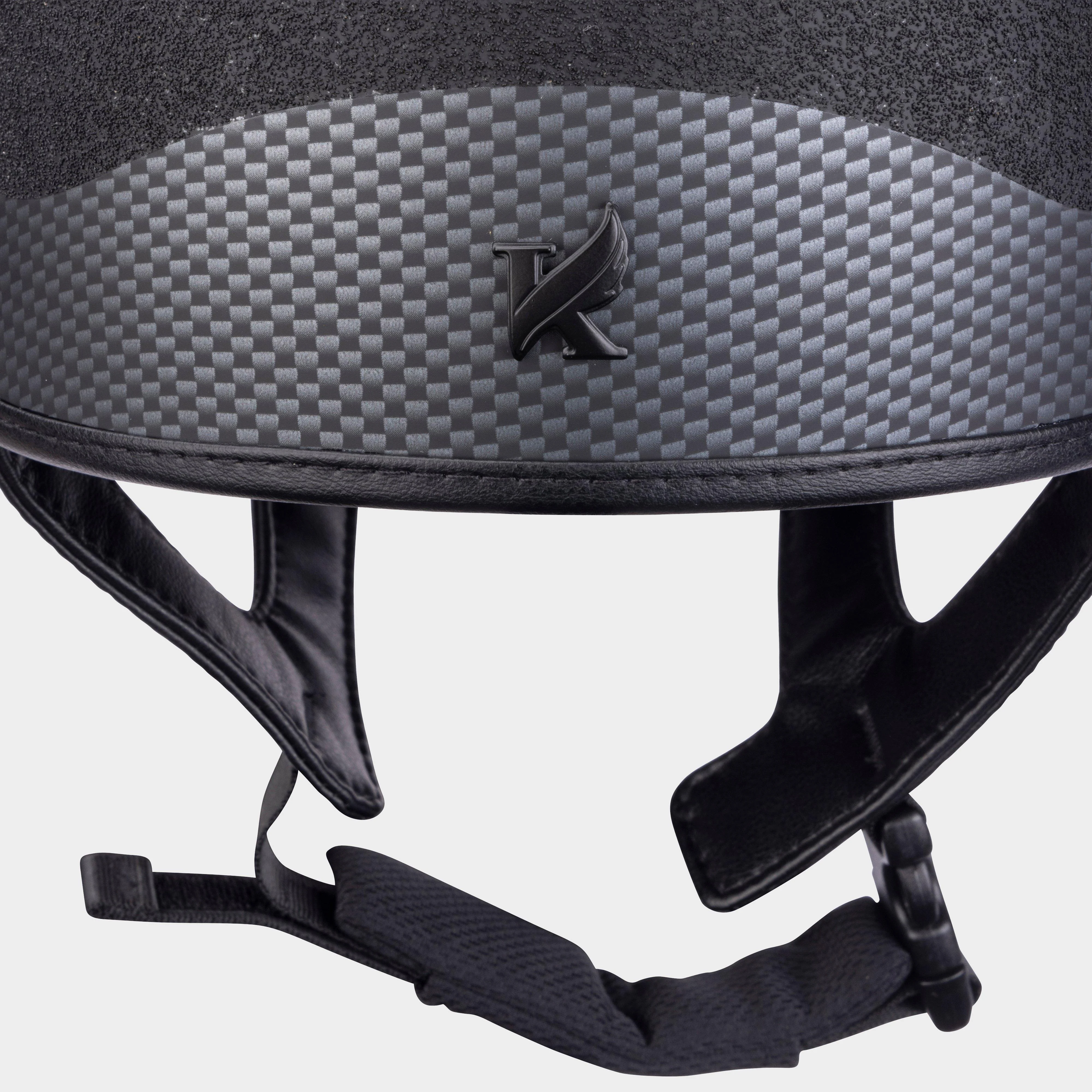 Adults Graphite ALX Jockey Skull Cap - Image 5