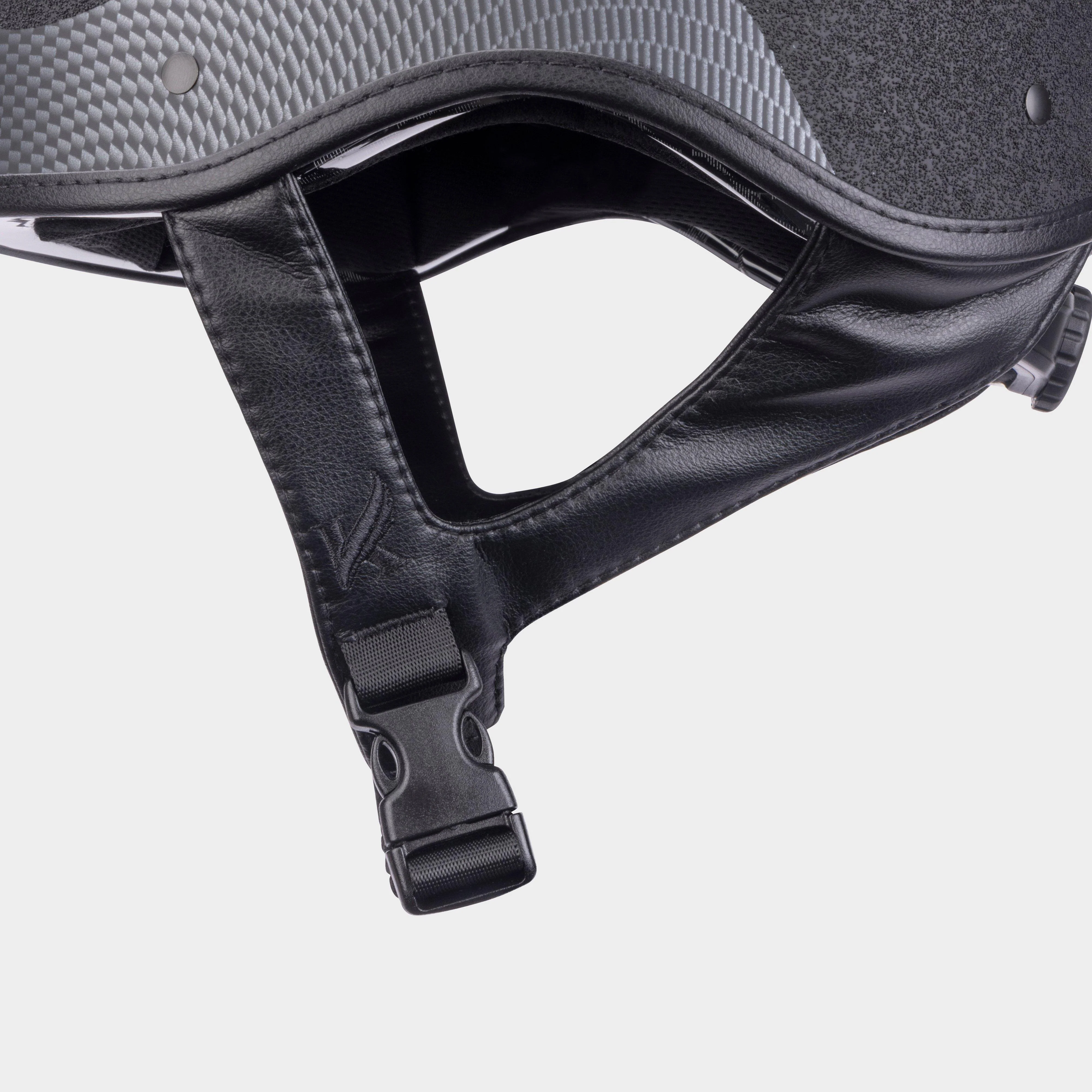 Adults Graphite ALX Jockey Skull Cap - Image 6