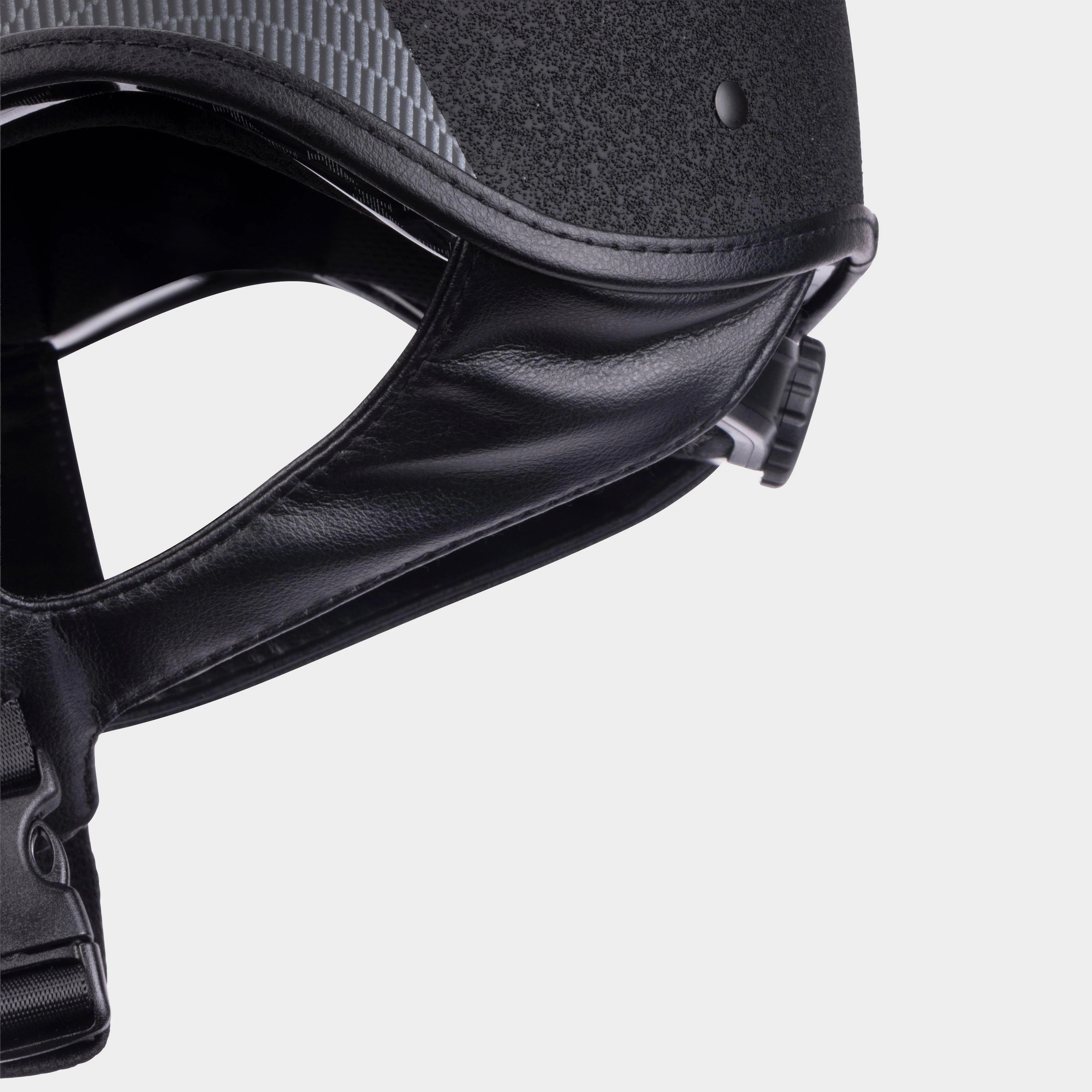 Adults Graphite ALX Jockey Skull Cap - Image 8