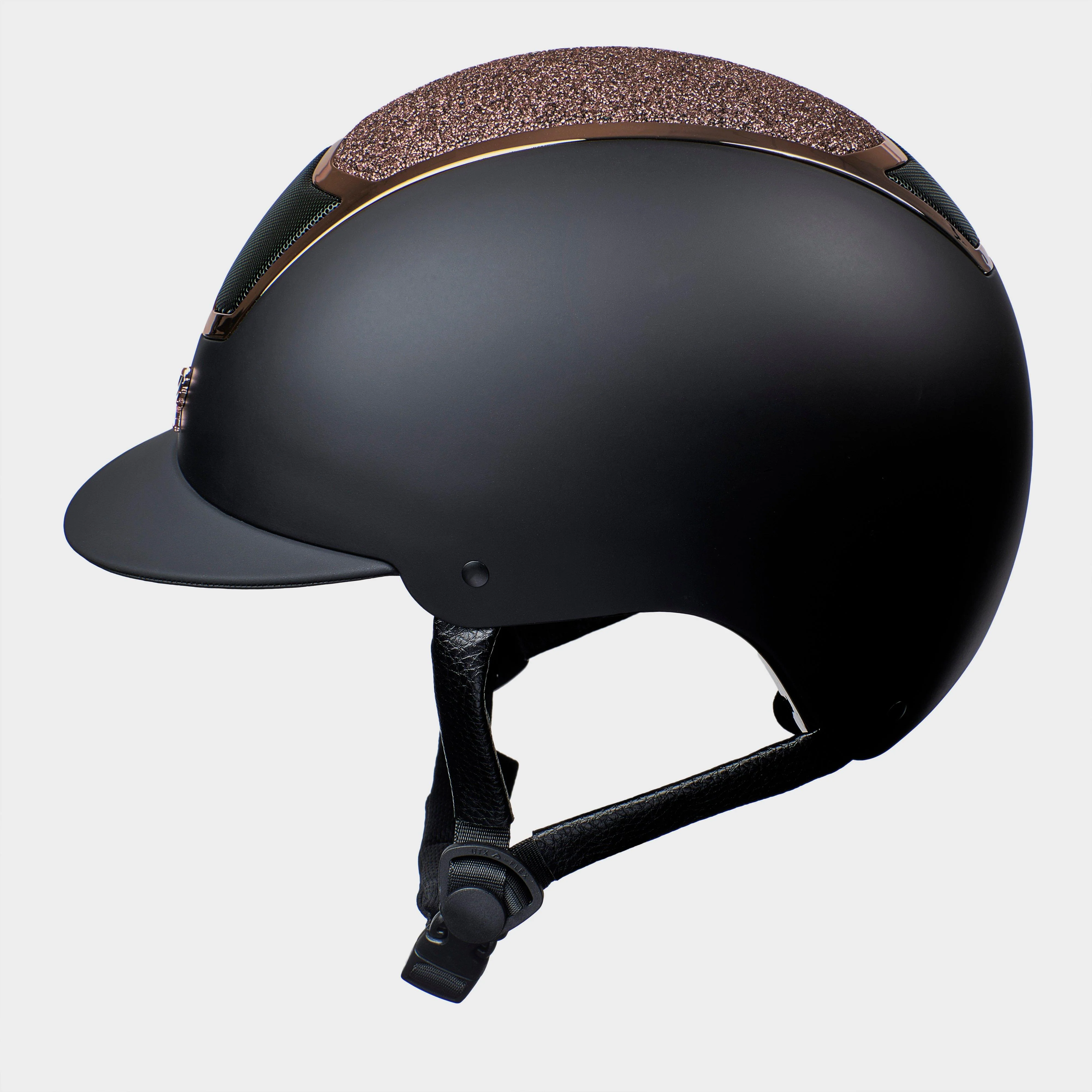 Valentina Riding Hat Black/Rose Gold - Image 5