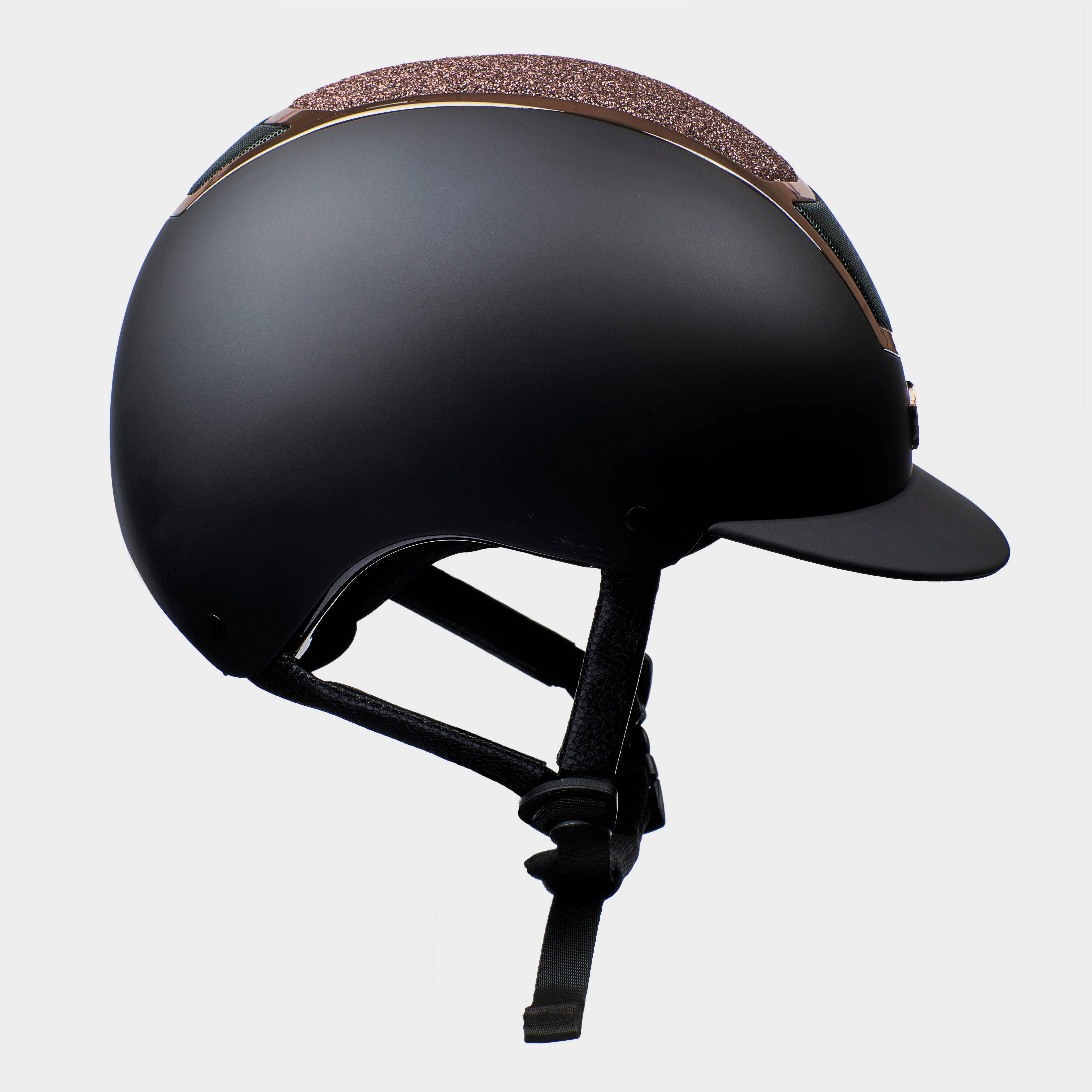 Valentina Riding Hat Black/Rose Gold - Image 6