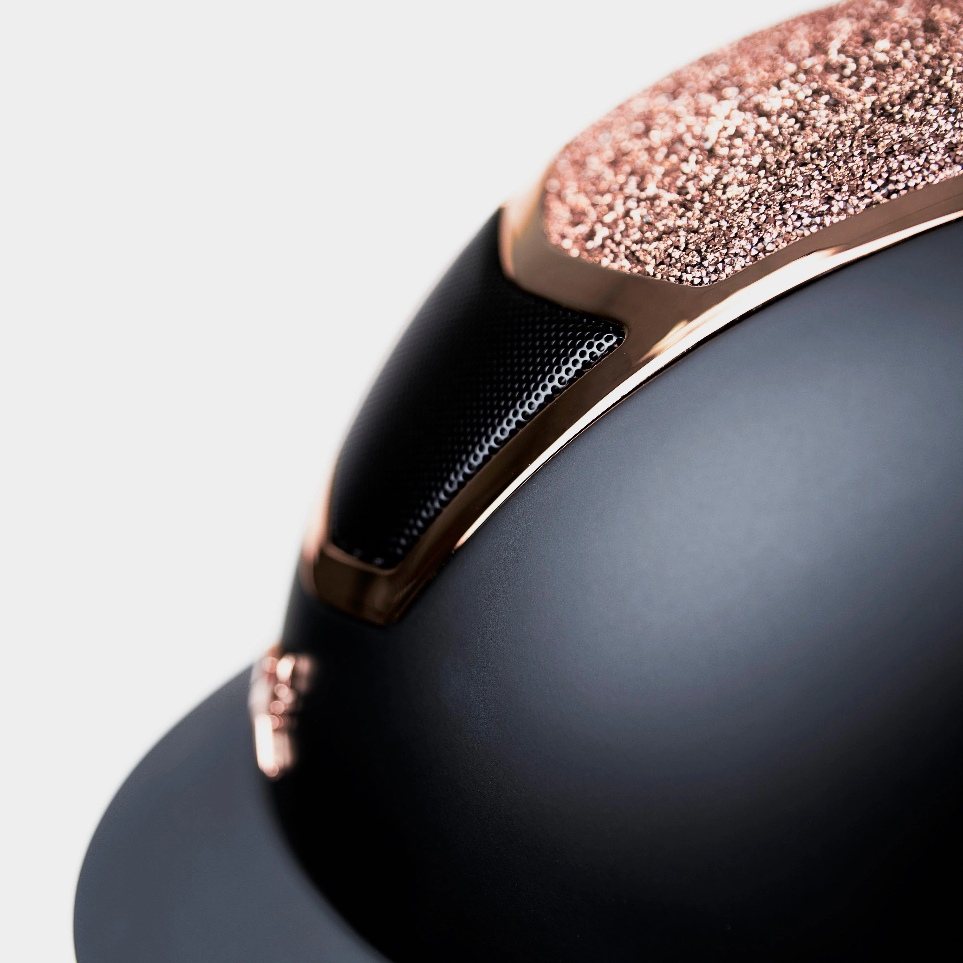 Valentina Riding Hat Black/Rose Gold - Image 8