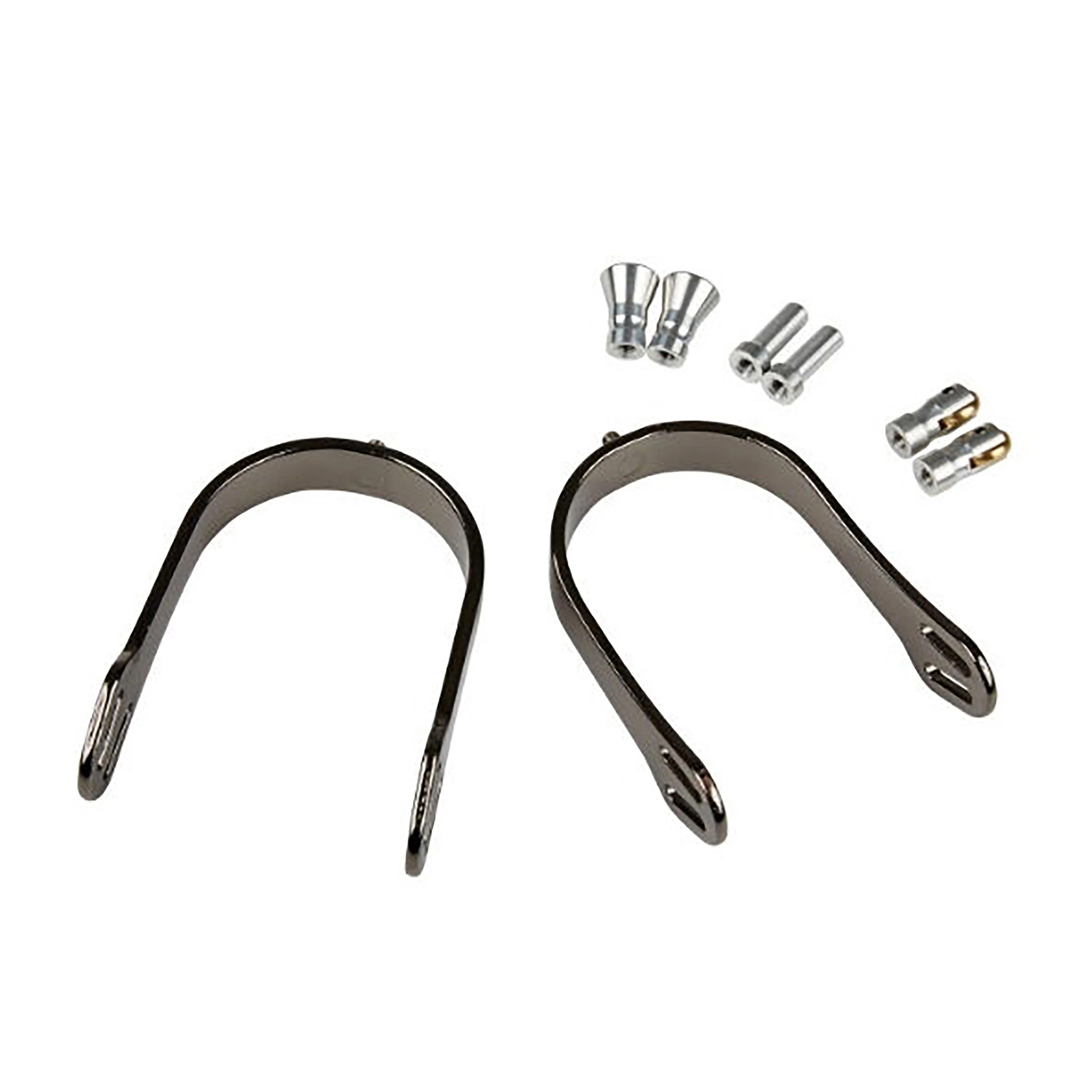Aluminium Interchangeable Spurs Black - Image 4