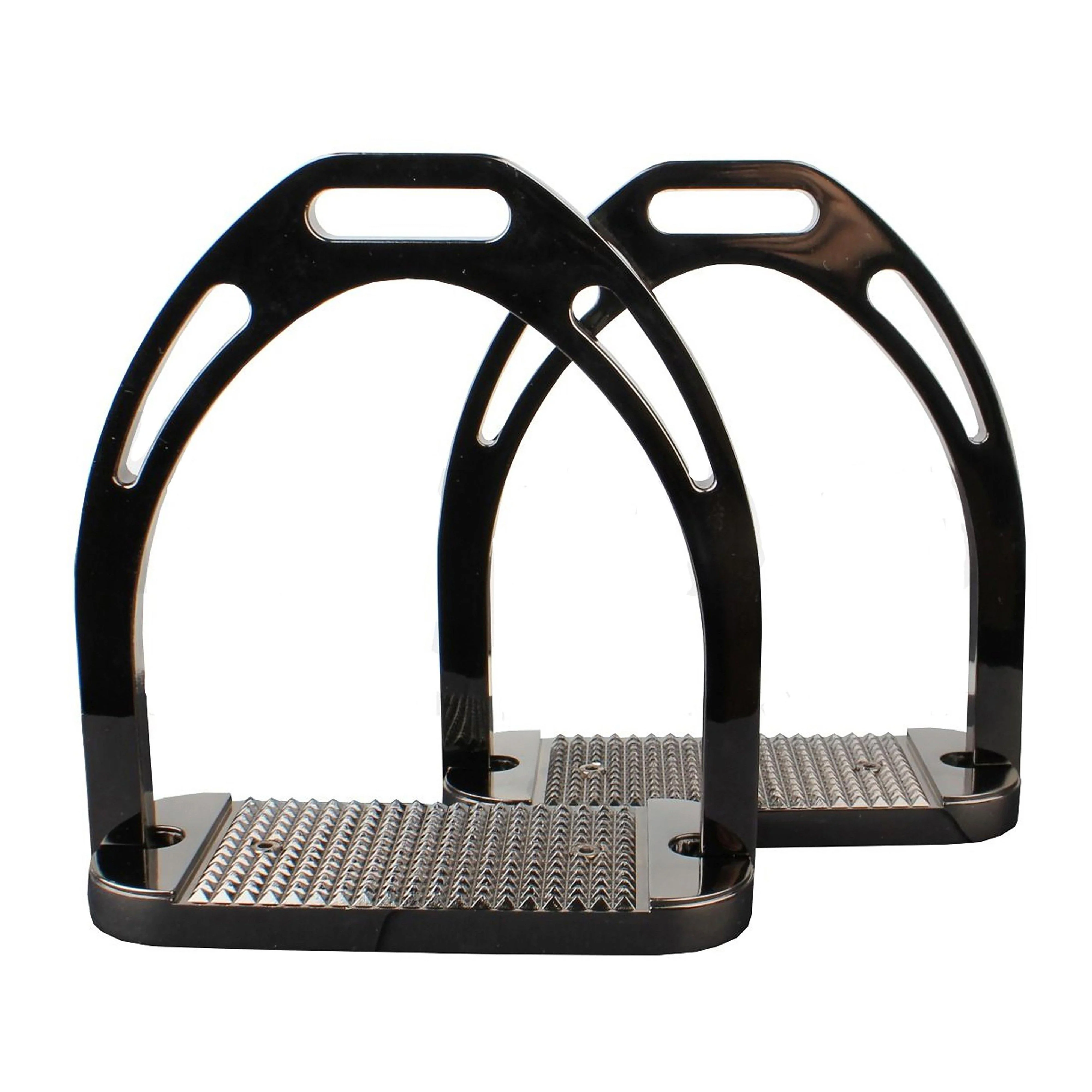 Aluminium Stirrups Black - Image 3