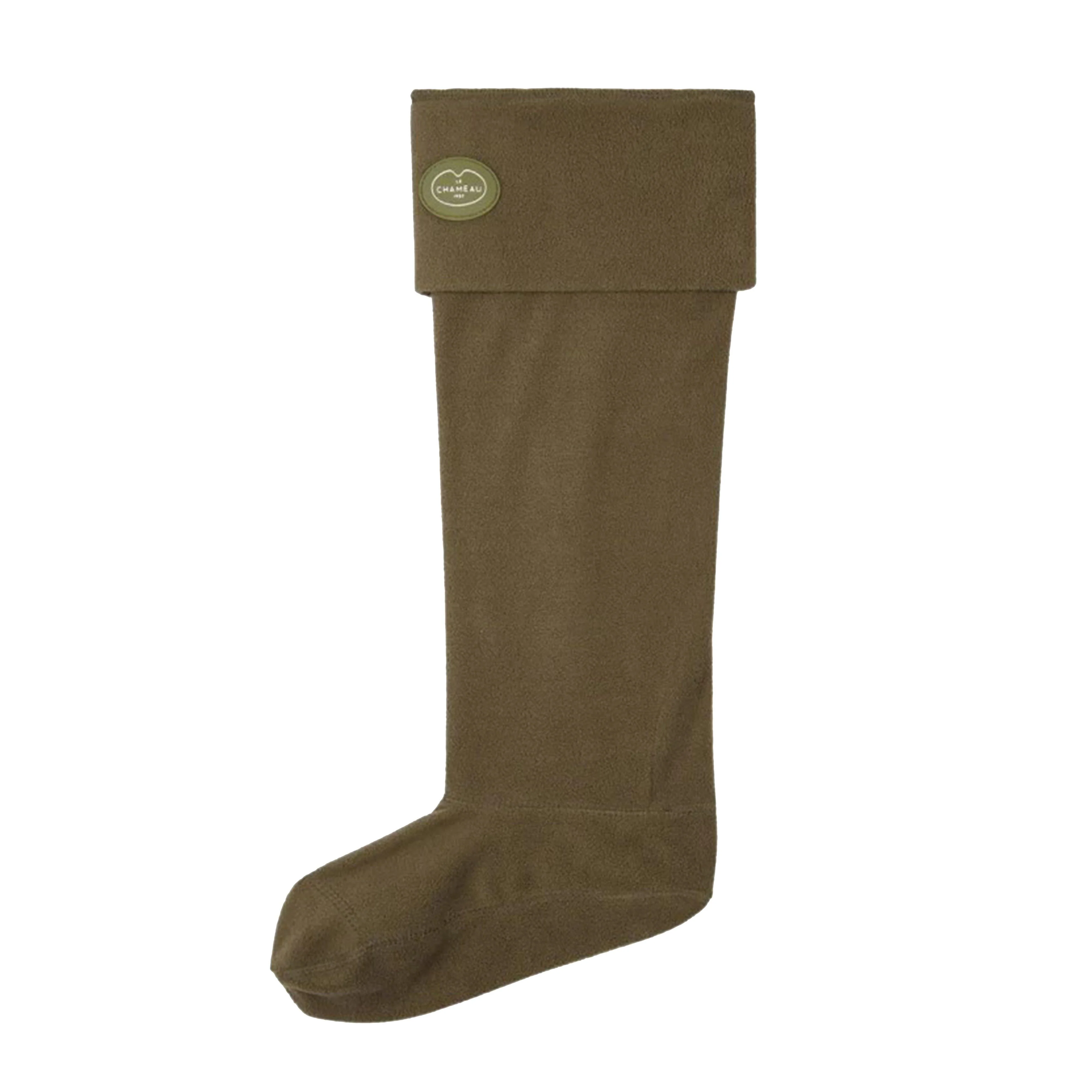 Adults Fleece Boot Liners Vert Chameau - Image 4