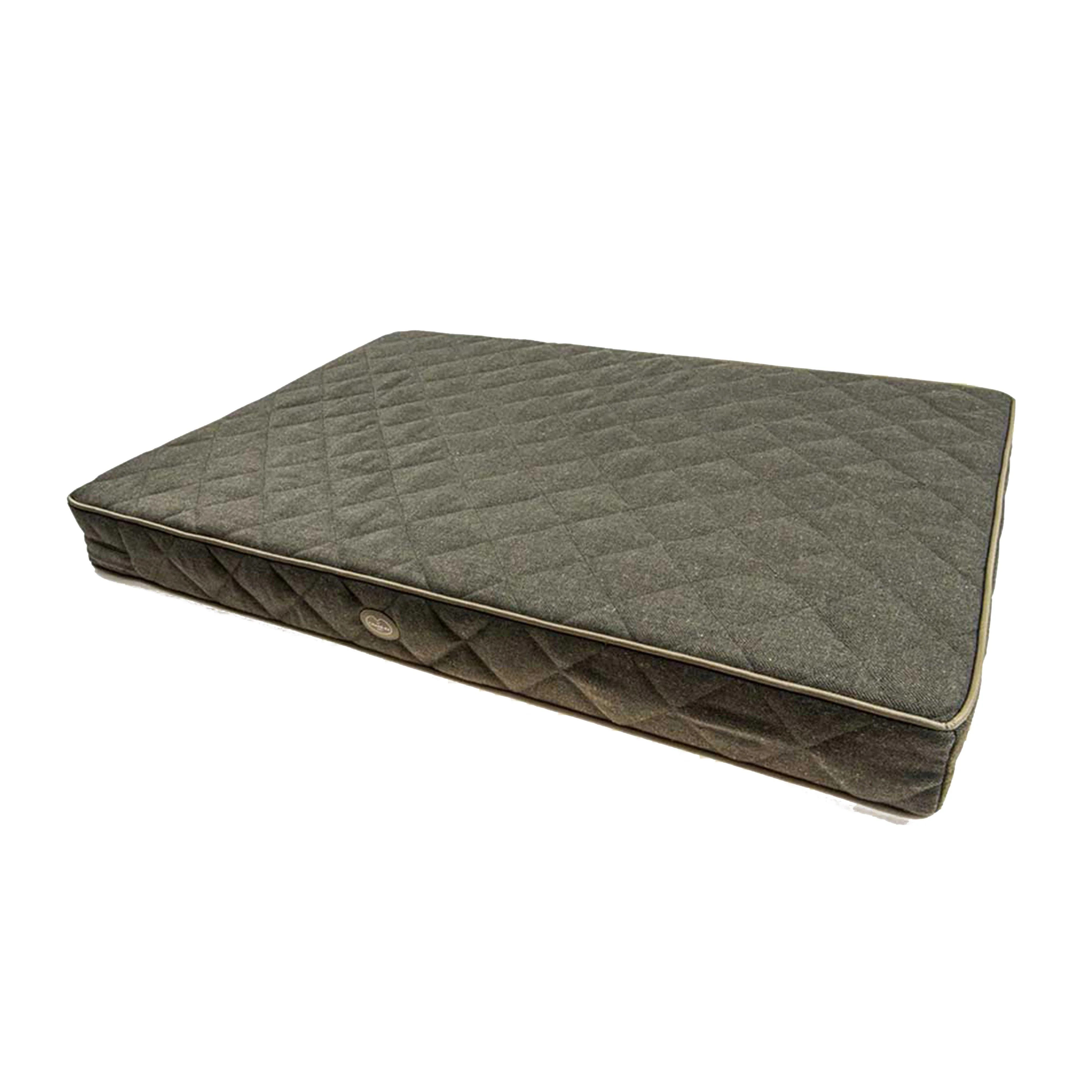Cushion Dog Bed Olive - Image 3