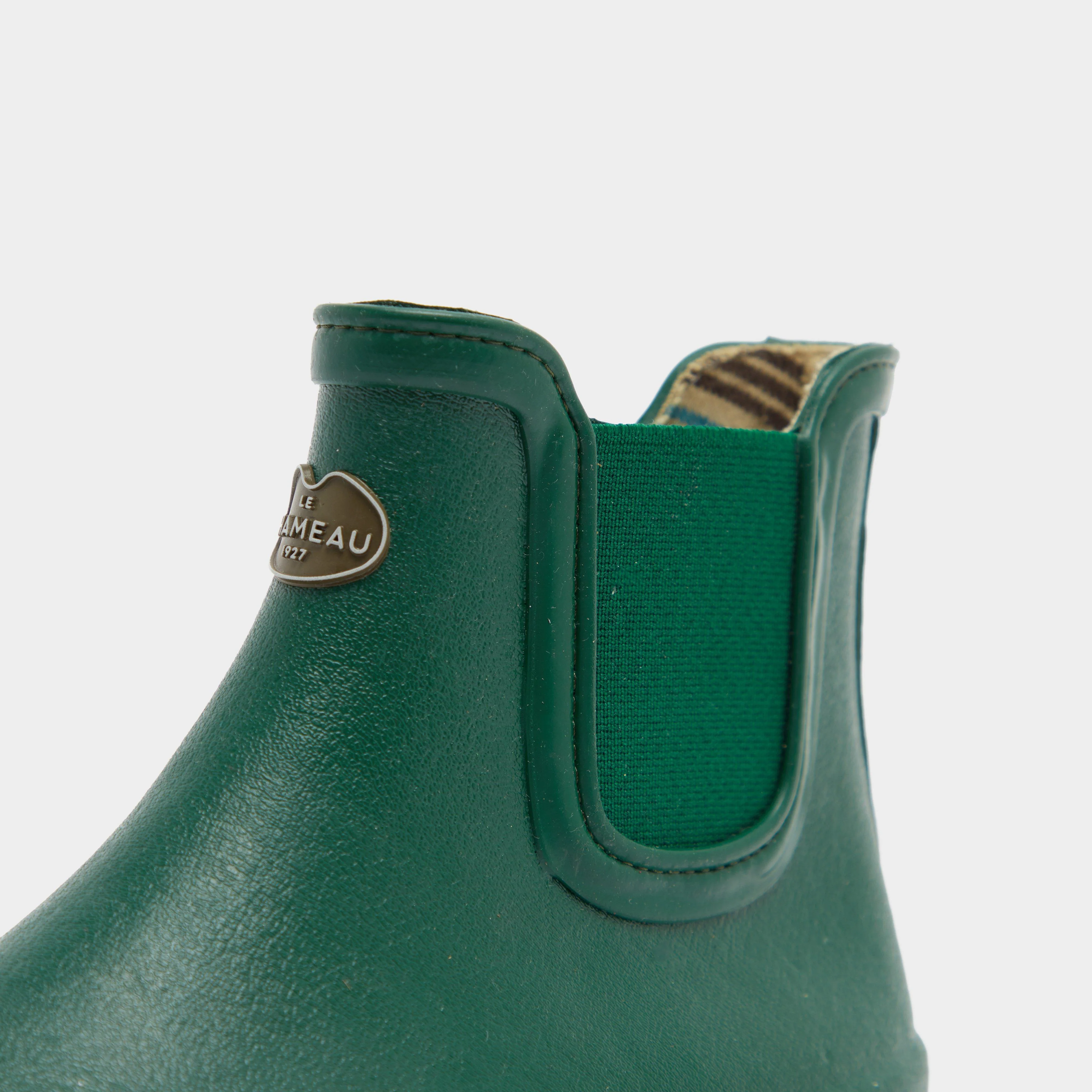 Womens Iris Chelsea Boots Green - Image 5