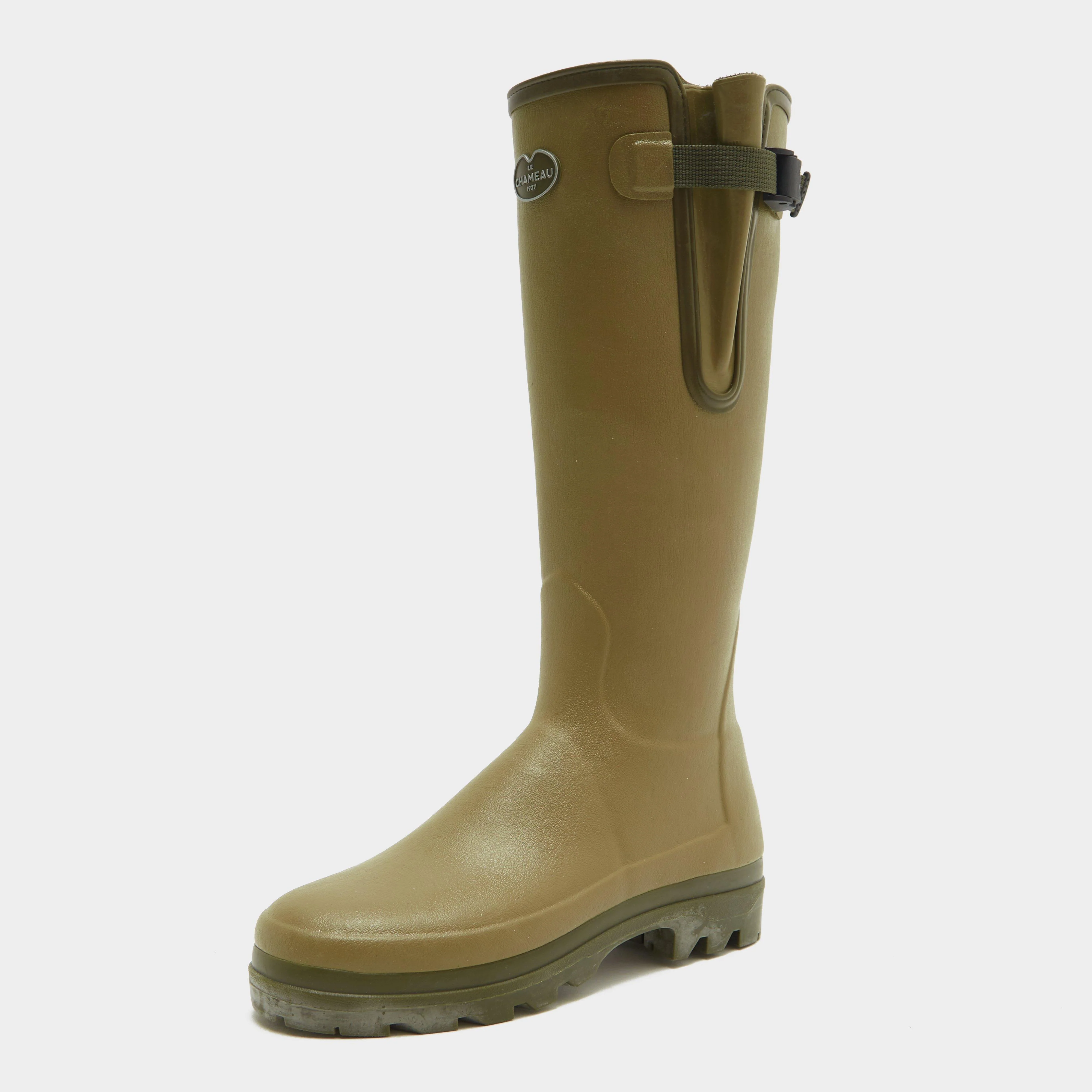 Womens Vierzonord Wellington Boots Vert Vierzon - Image 3