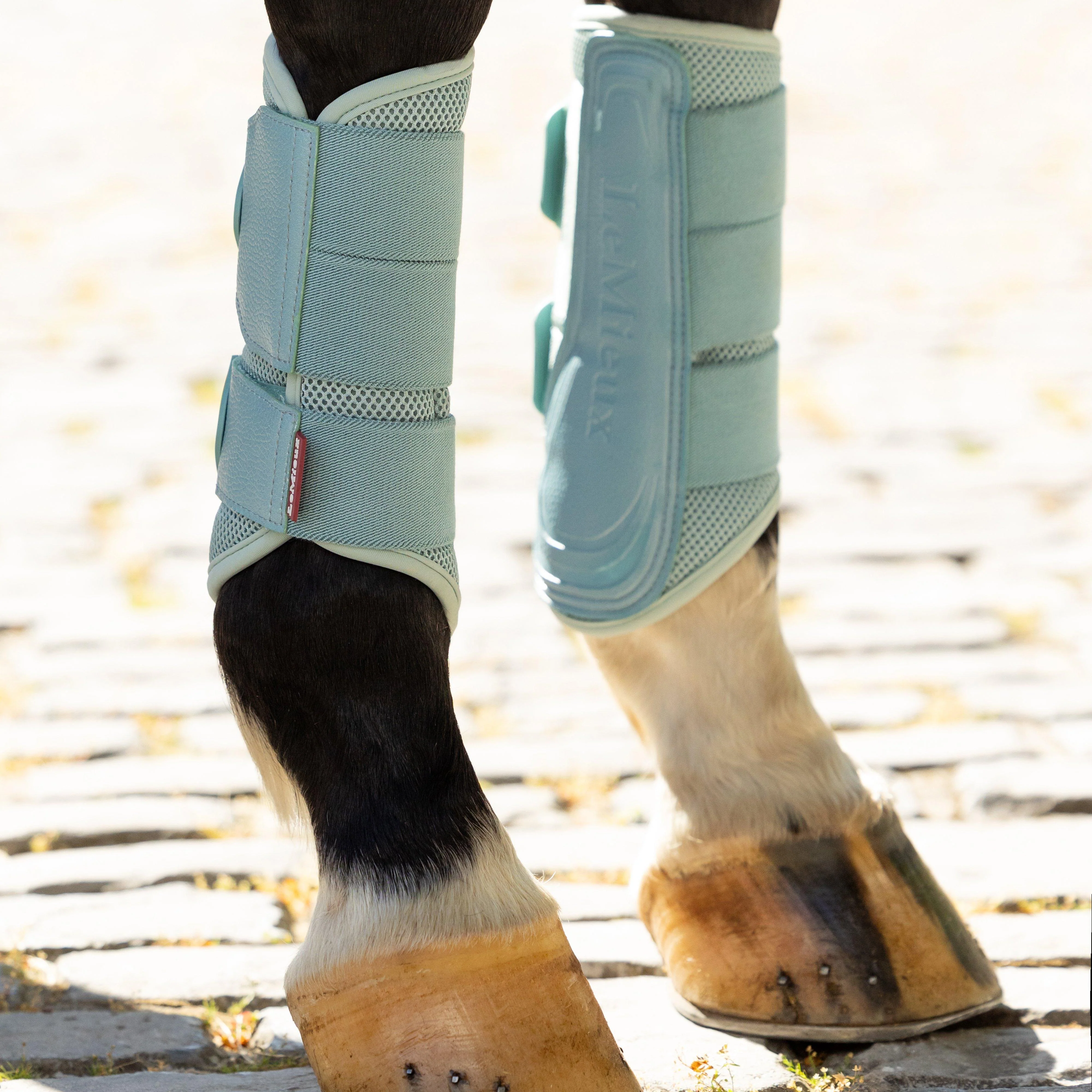 Arika Mesh Brushing Boots Aqua - Image 3