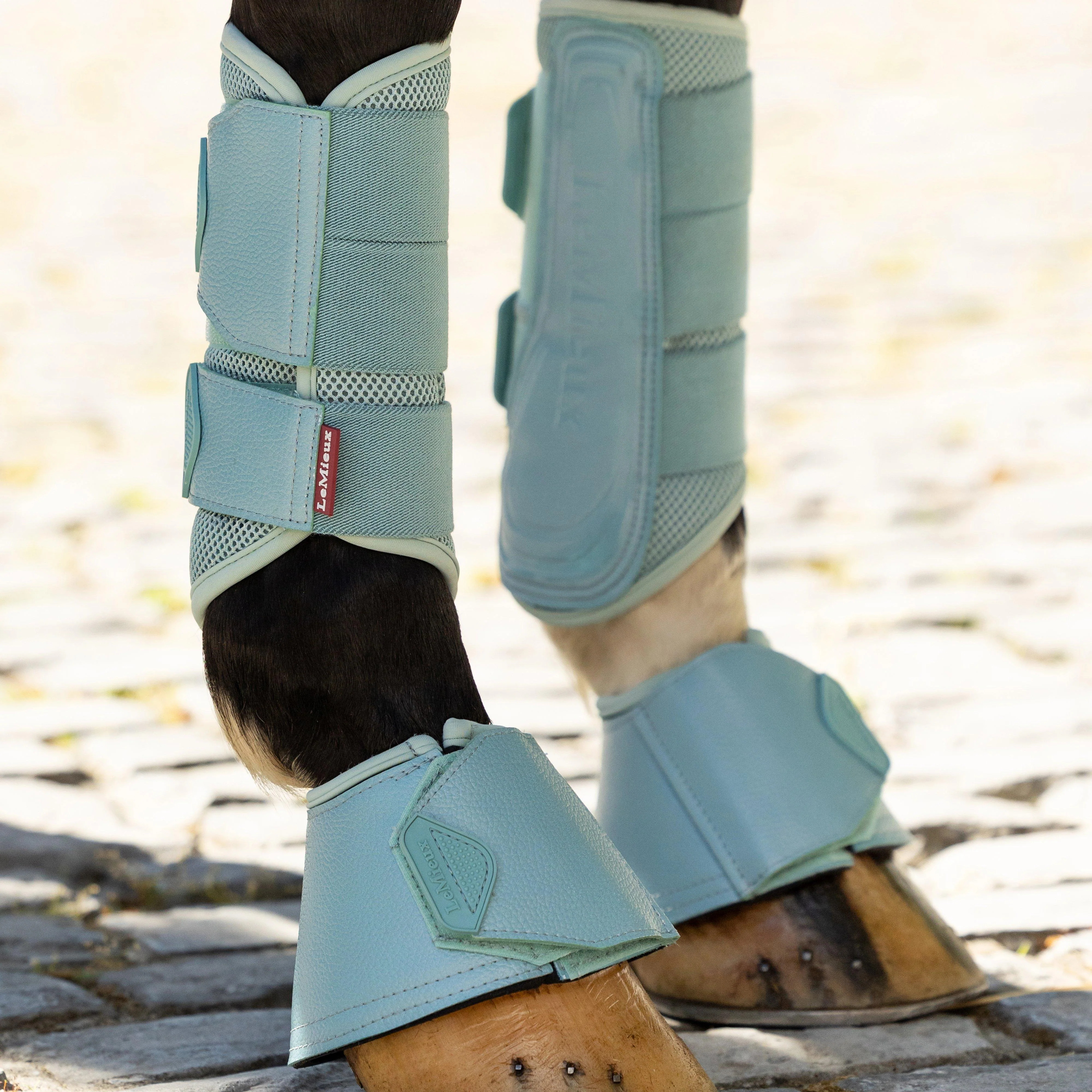 Arika Mesh Brushing Boots Aqua - Image 5