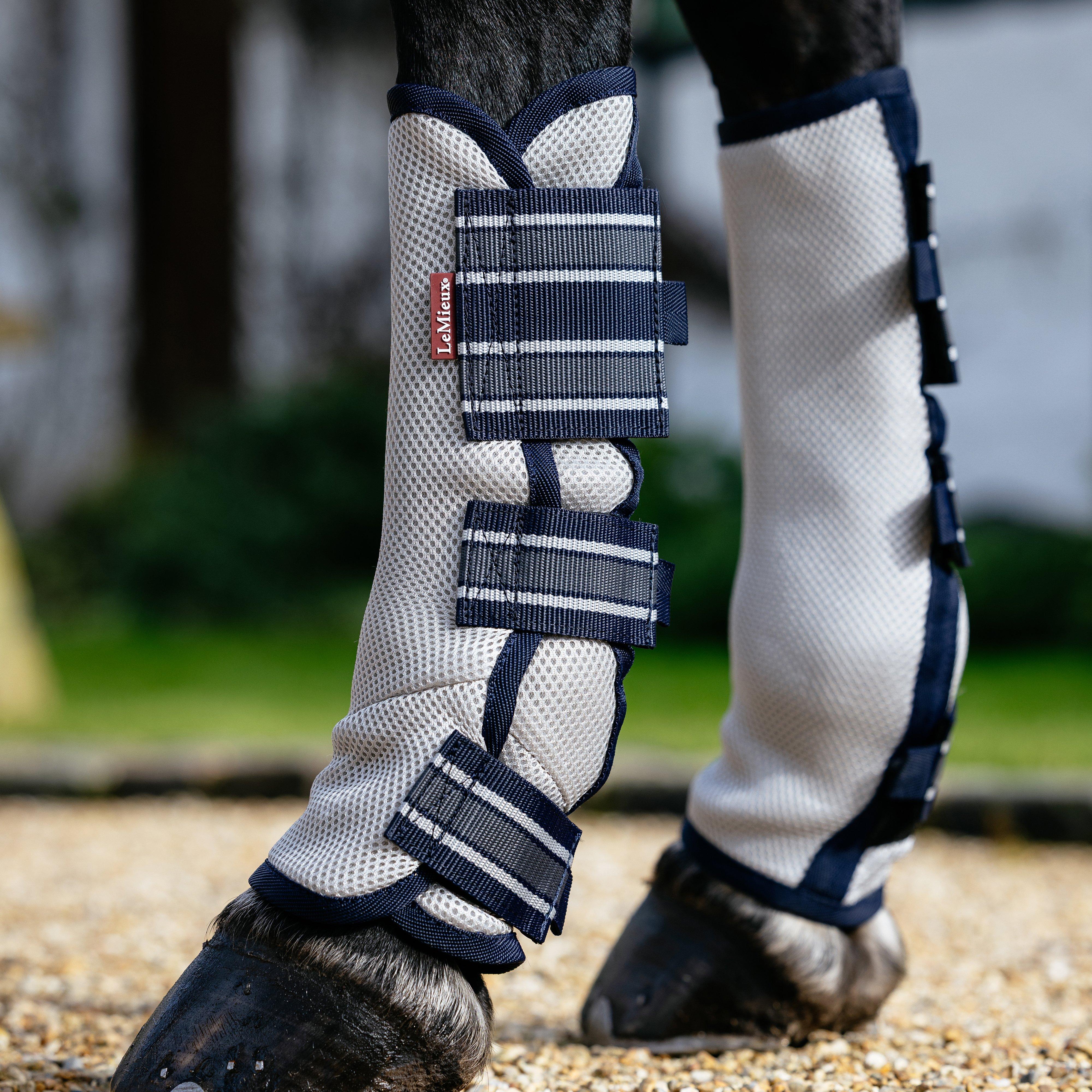 Arika Mesh Fly Boots Navy/Grey - Image 3