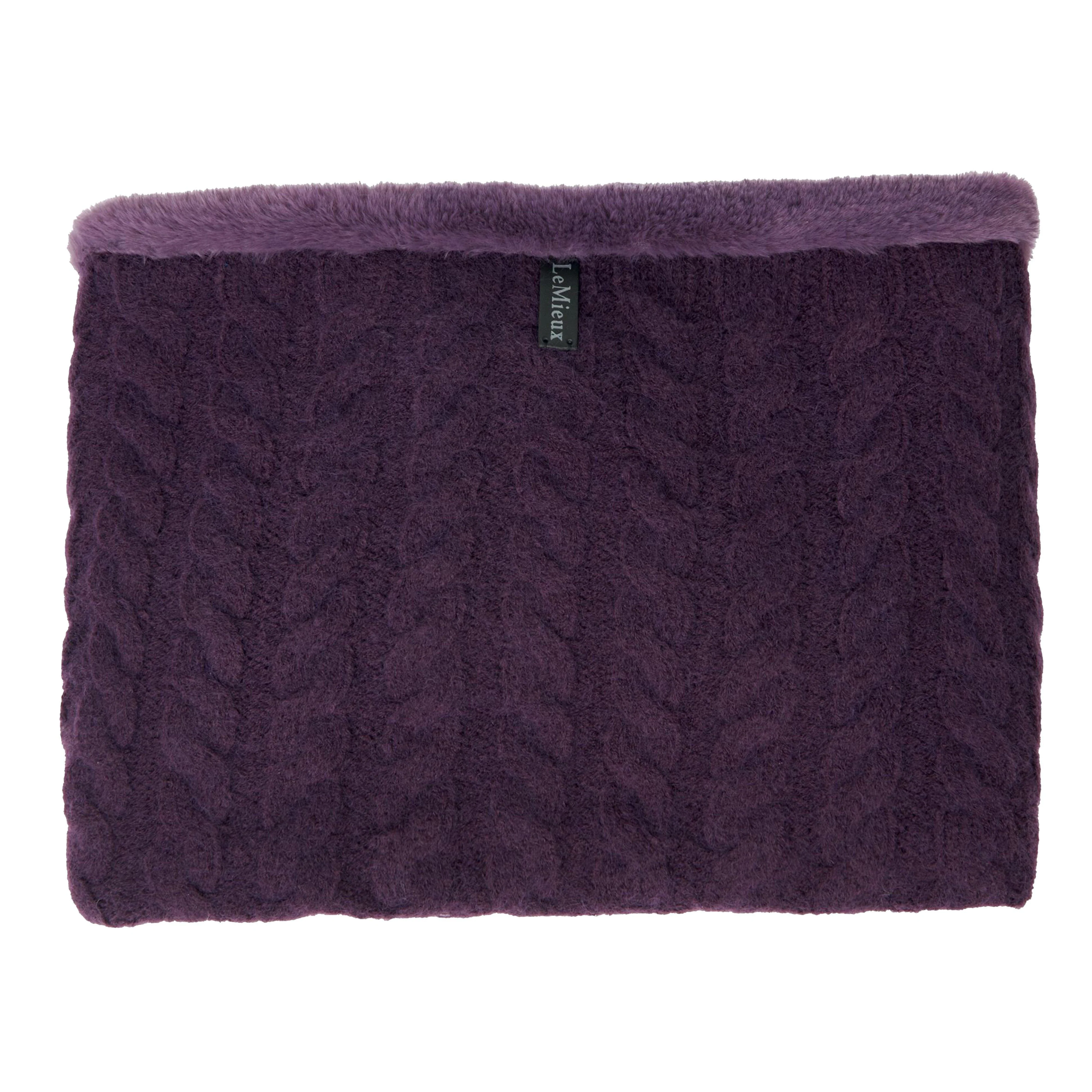 Cable Knit Snood Fig - Image 9