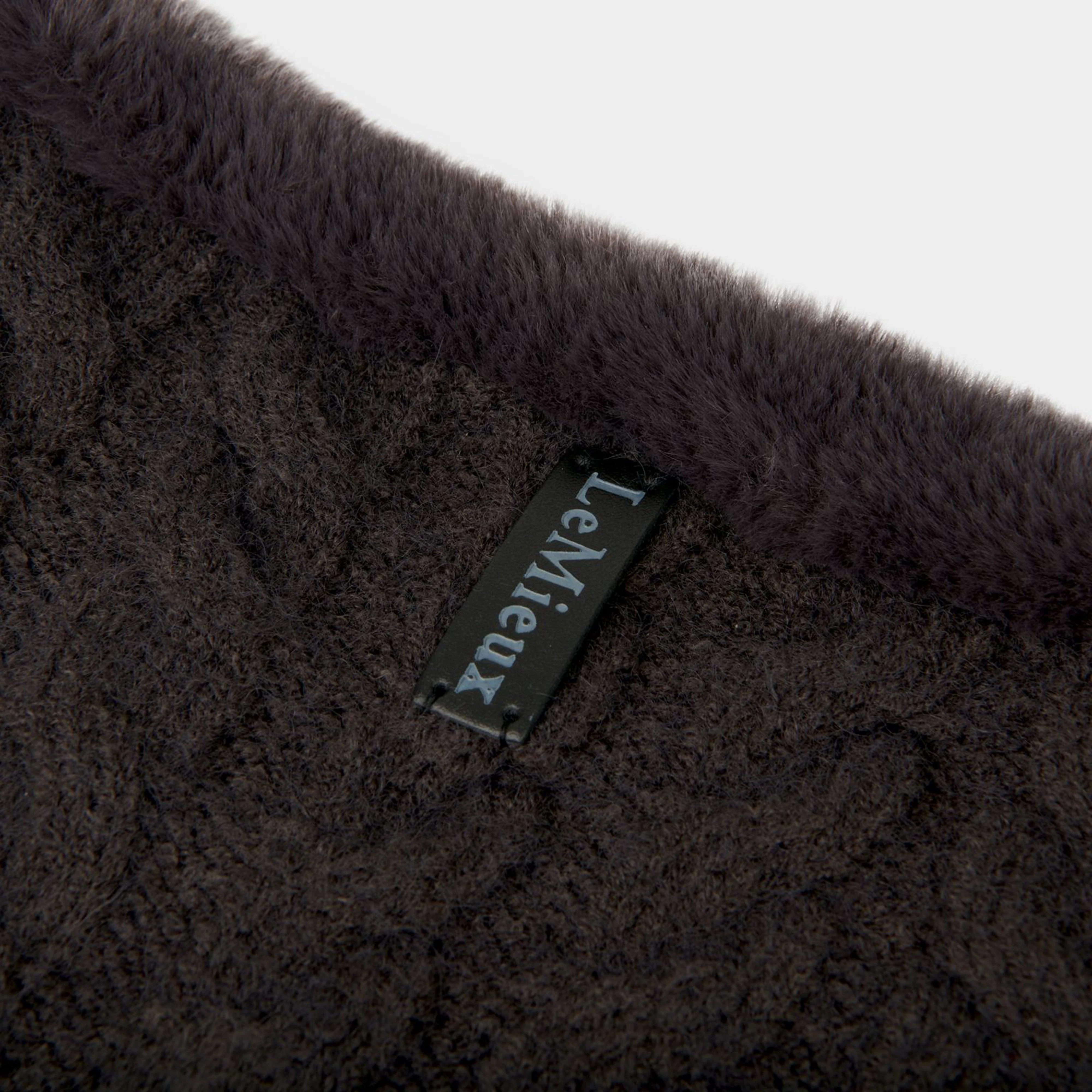 Cable Knit Snood Liquorice - Image 3