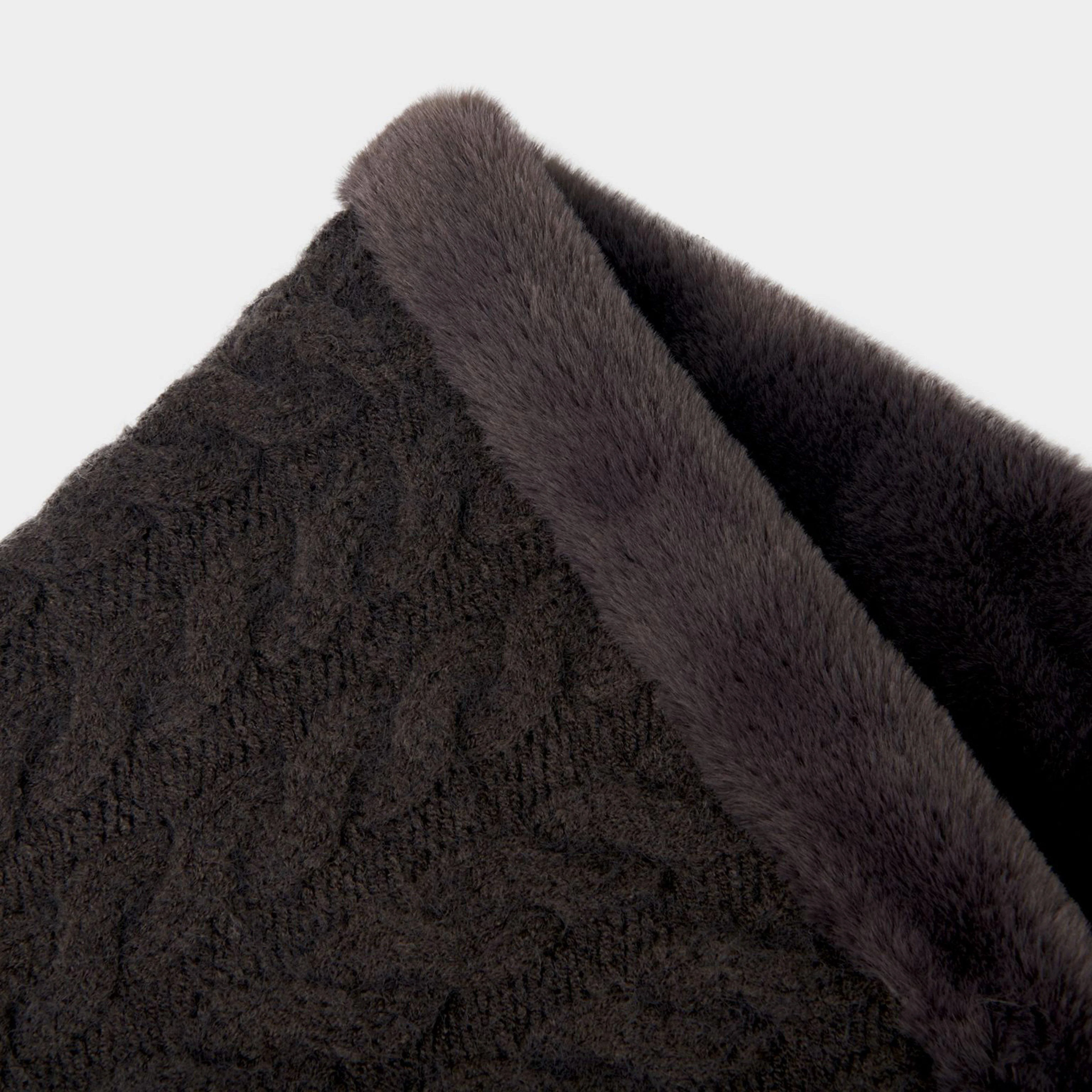 Cable Knit Snood Liquorice - Image 4