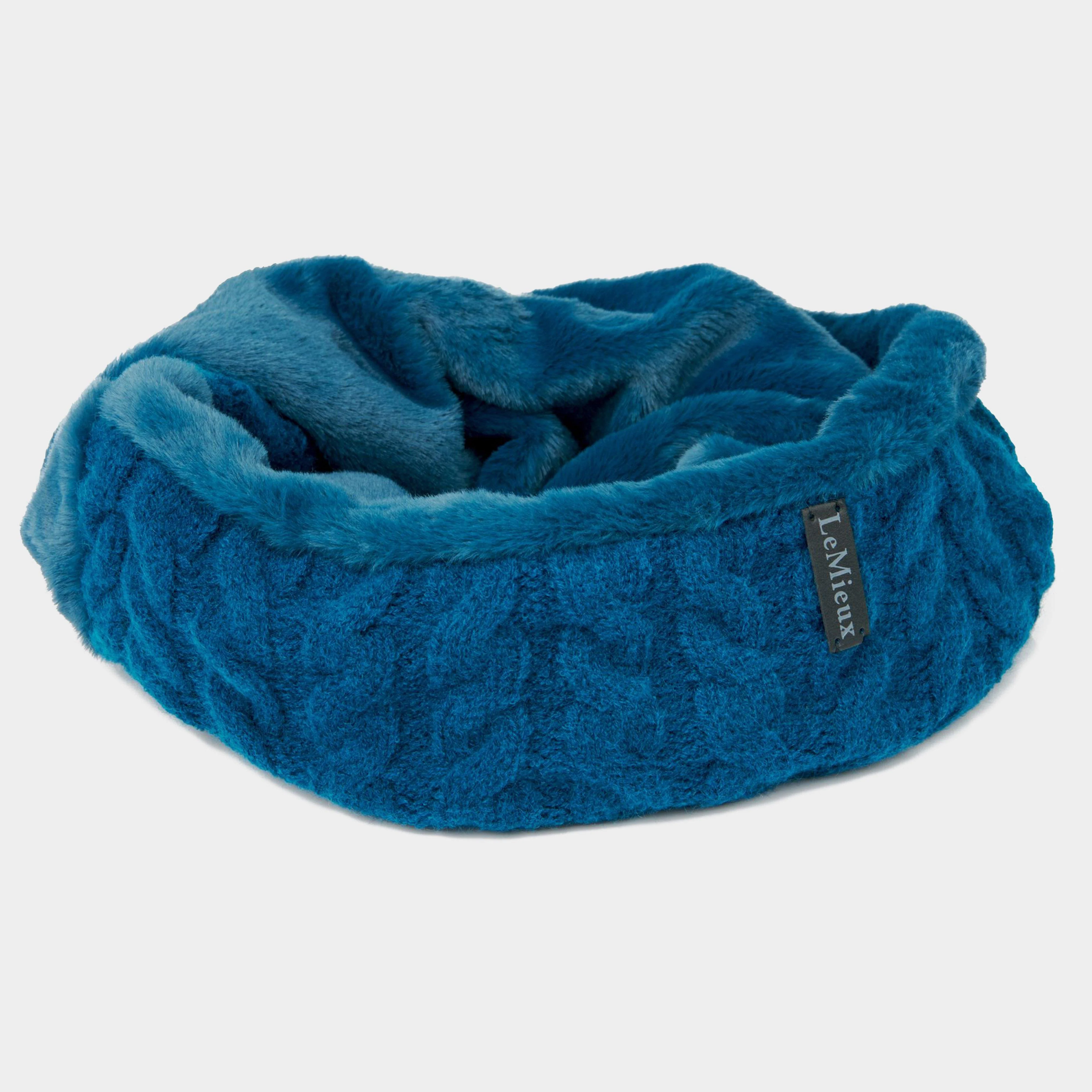 Cable Knit Snood Marine - Image 2