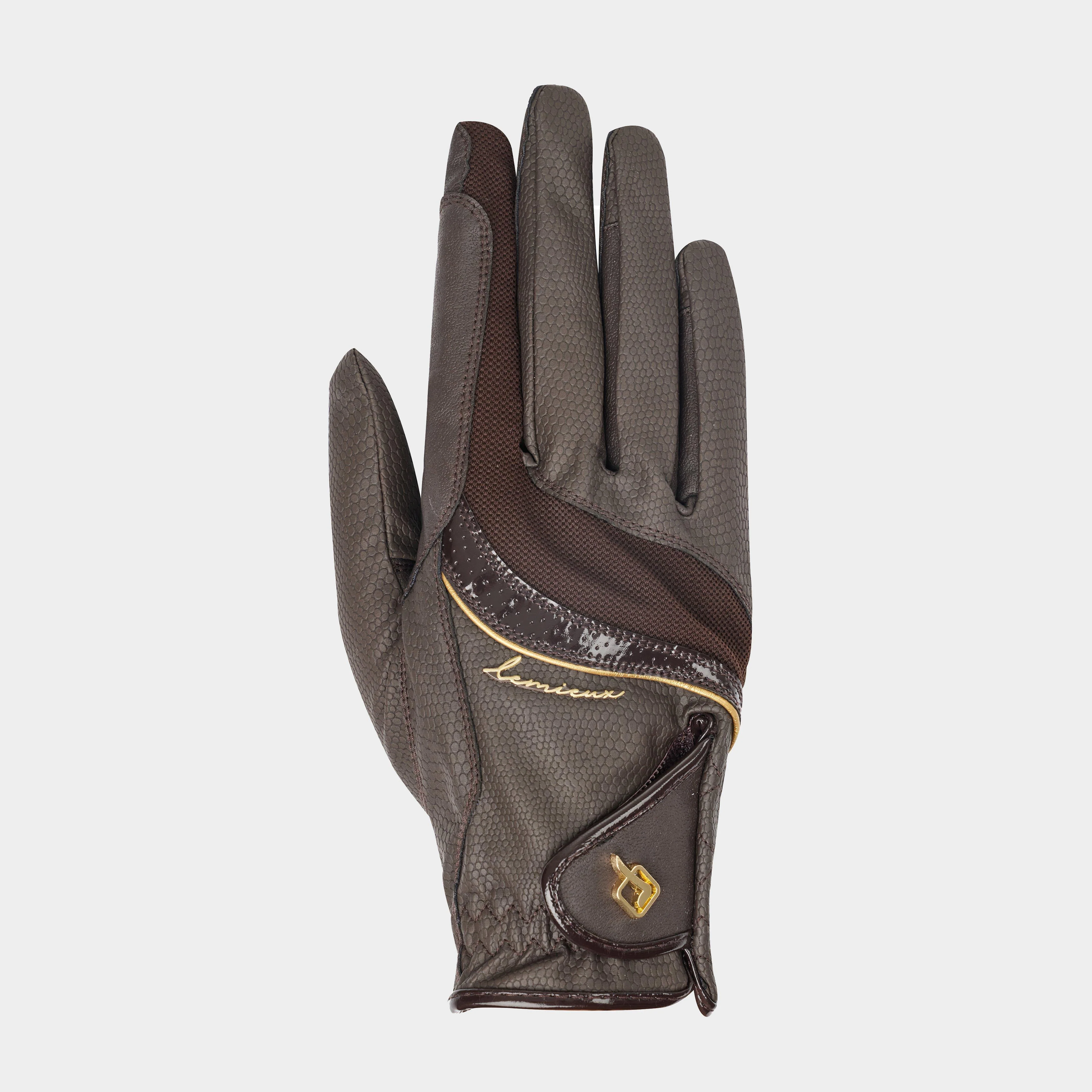 Competition Gloves Brown - Image 2