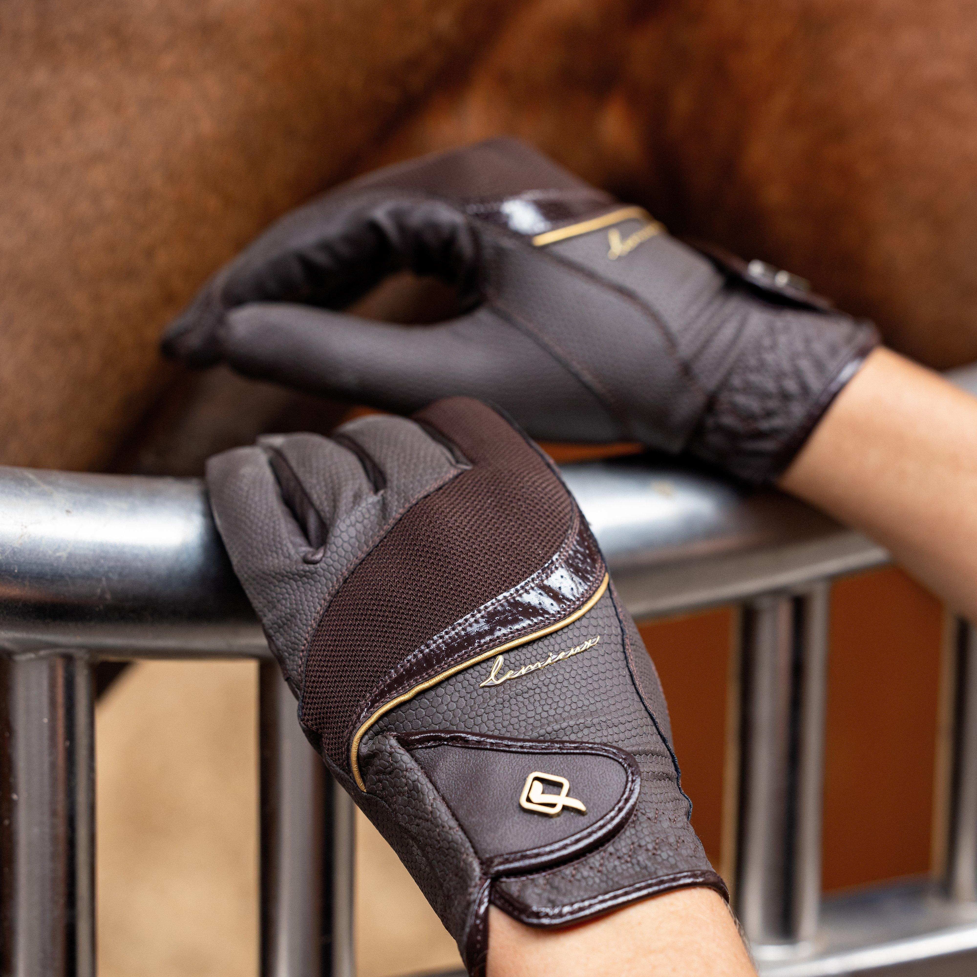Competition Gloves Brown - Image 4