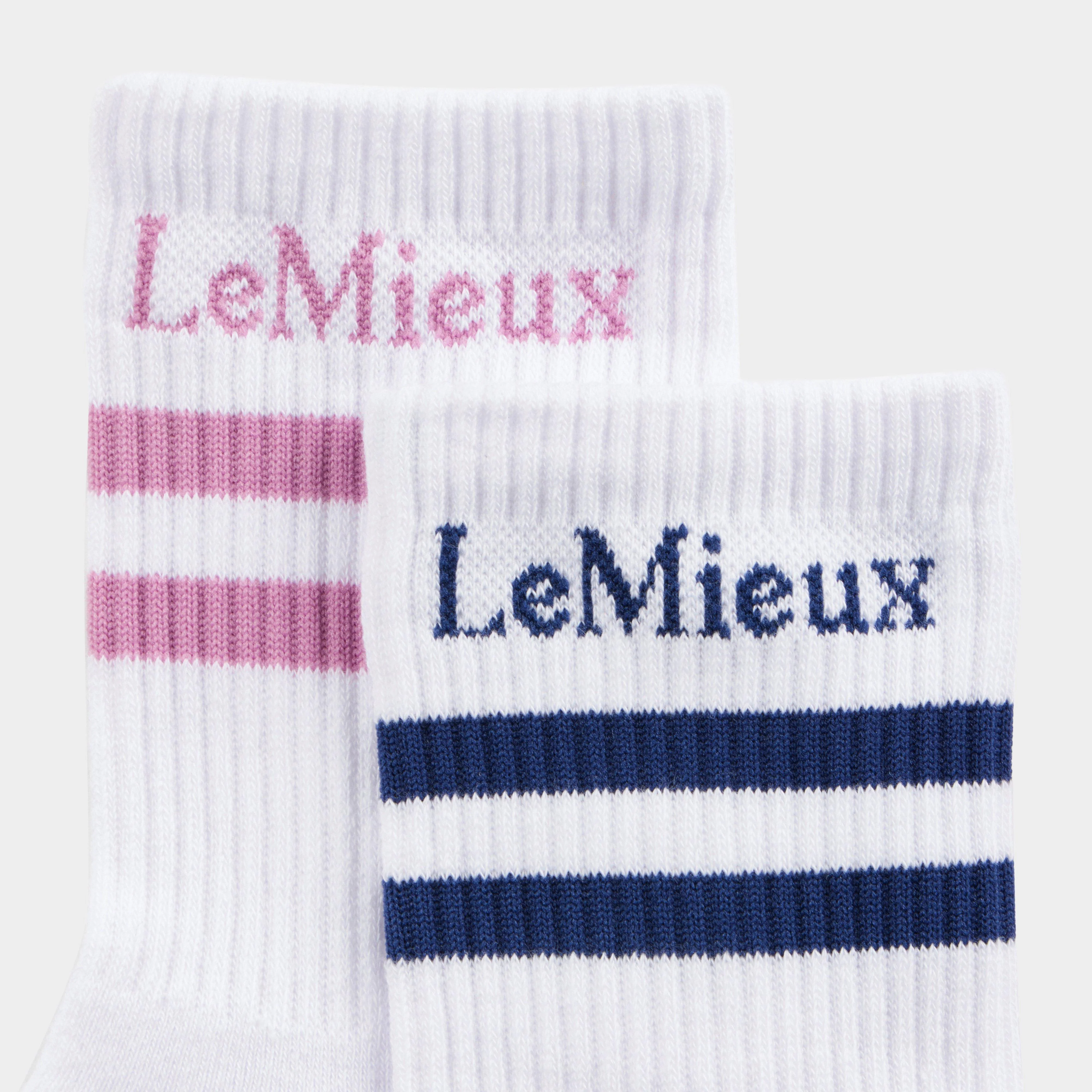 Crew Socks 2 Pack Fondant/Shadow - Image 3