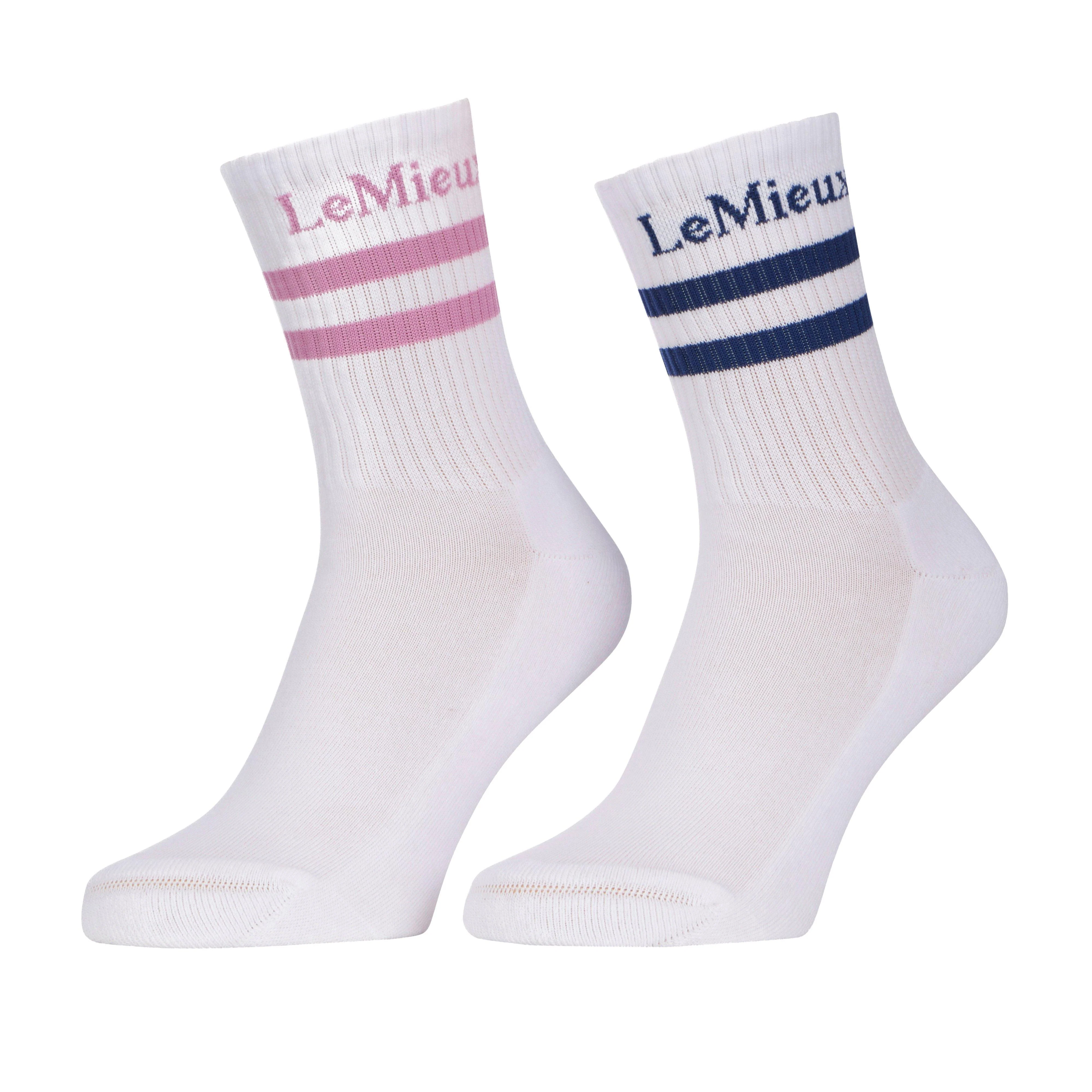 Crew Socks 2 Pack Fondant/Shadow - Image 7