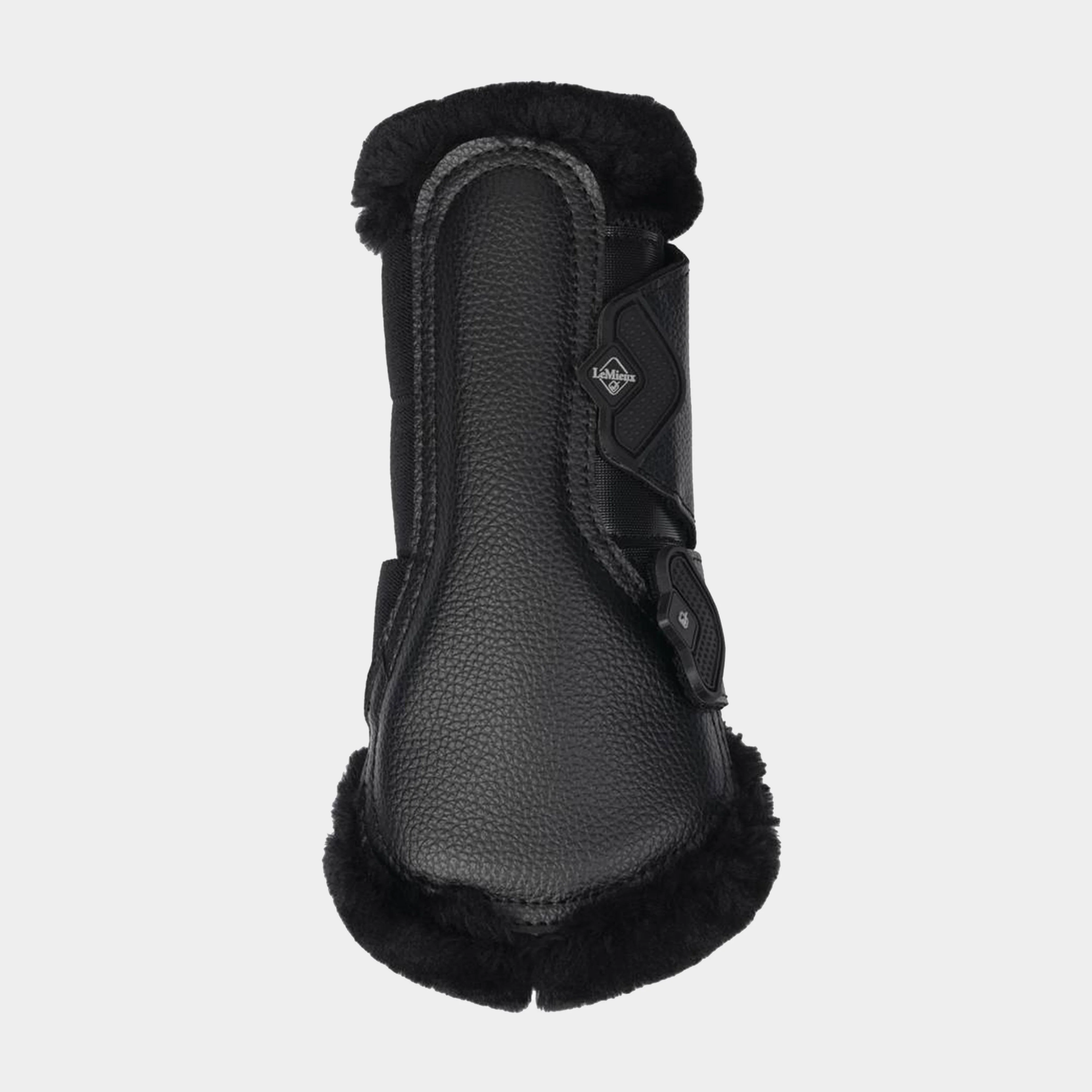 Fleece Brushing Boots Black - Image 2