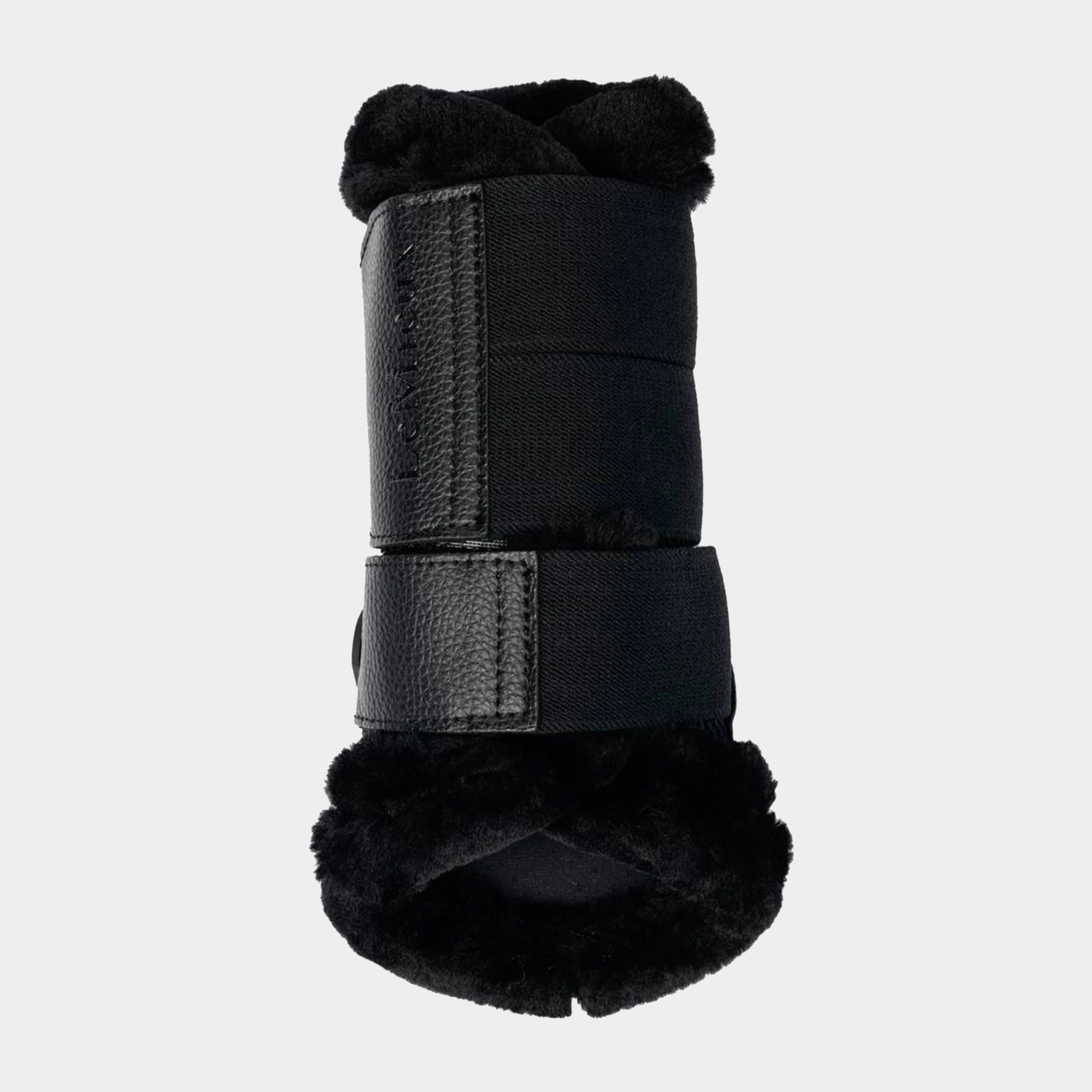 Fleece Brushing Boots Black - Image 3