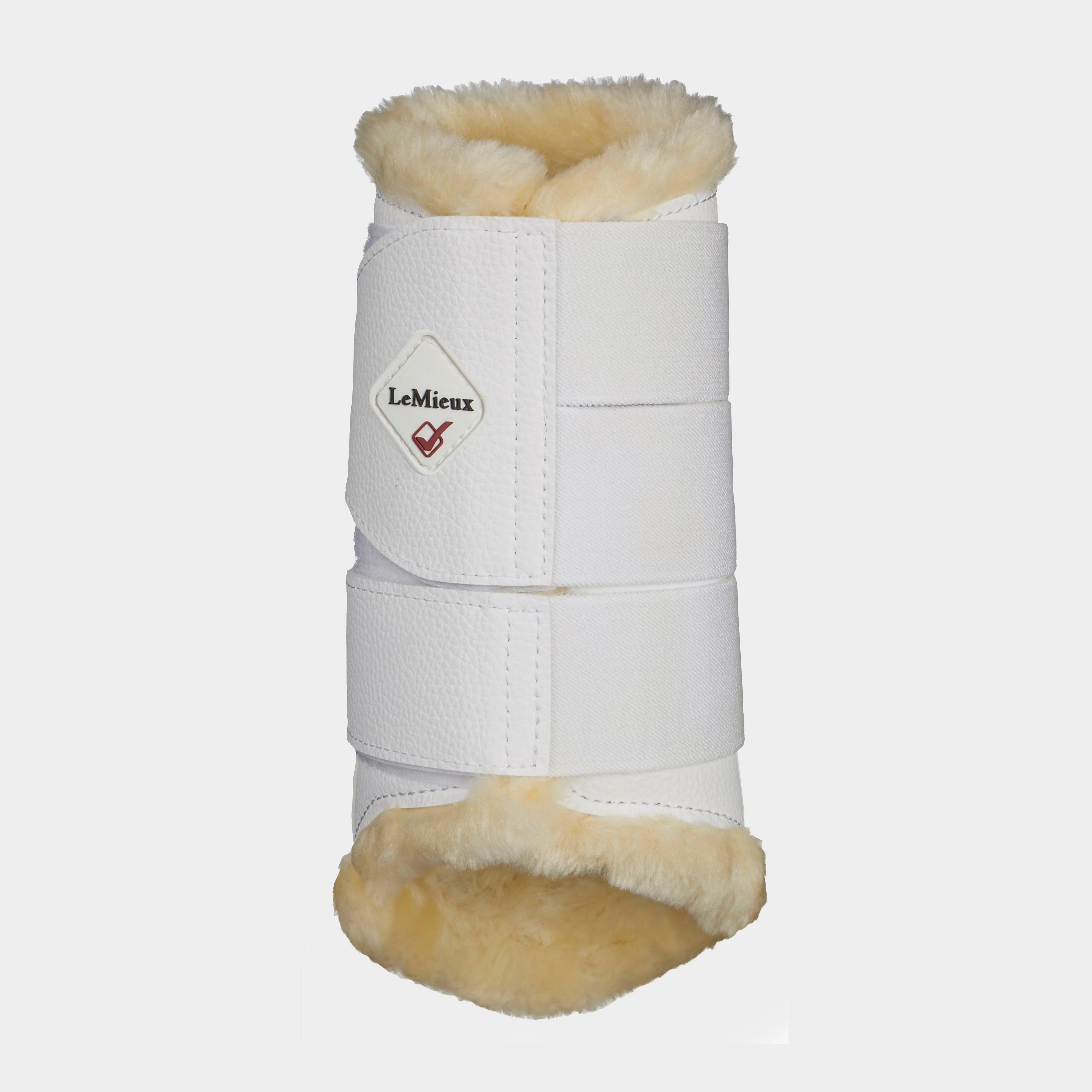 Fleece Lined Brushing Boots White - Image 2
