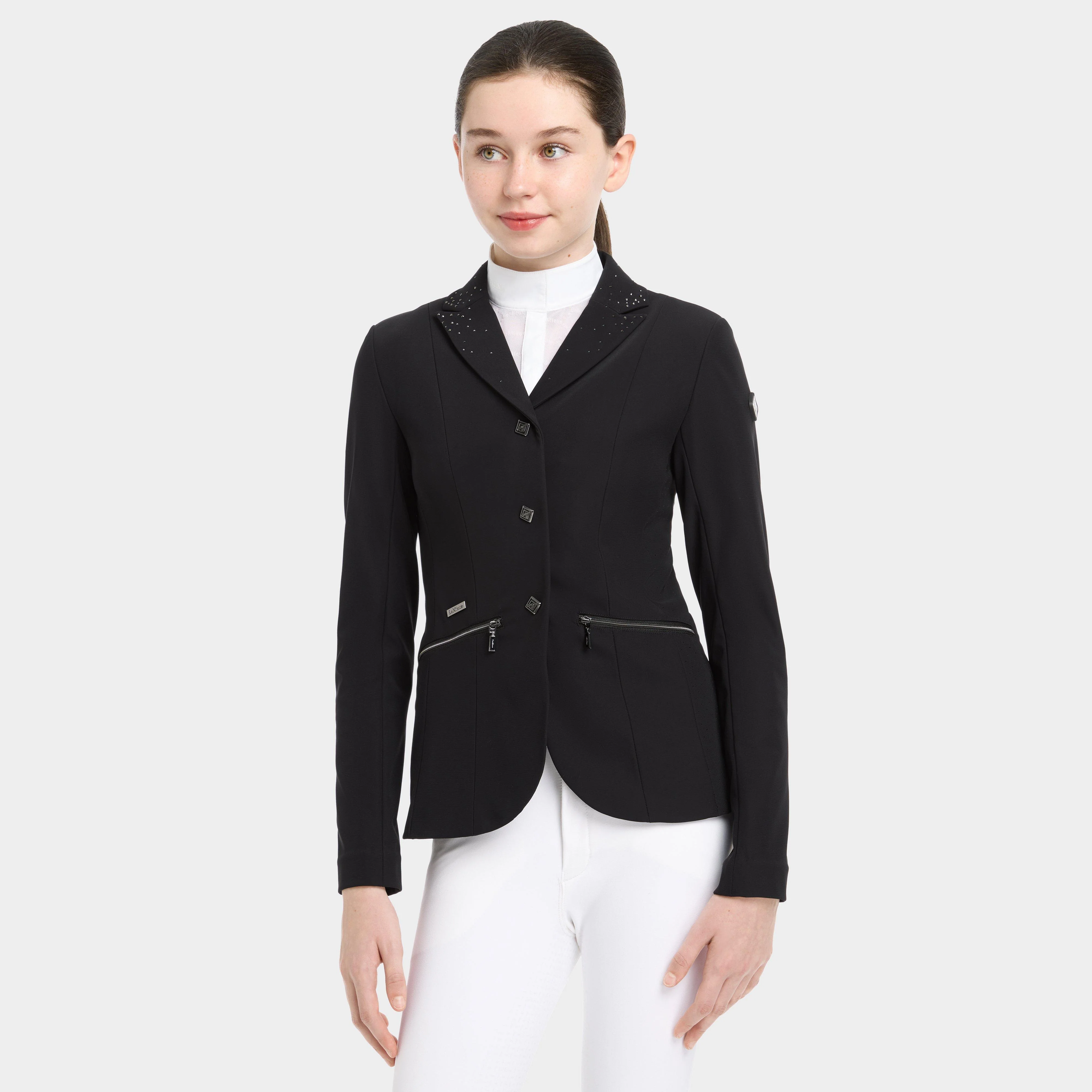 Junior Pro Show Jacket Black - Image 2