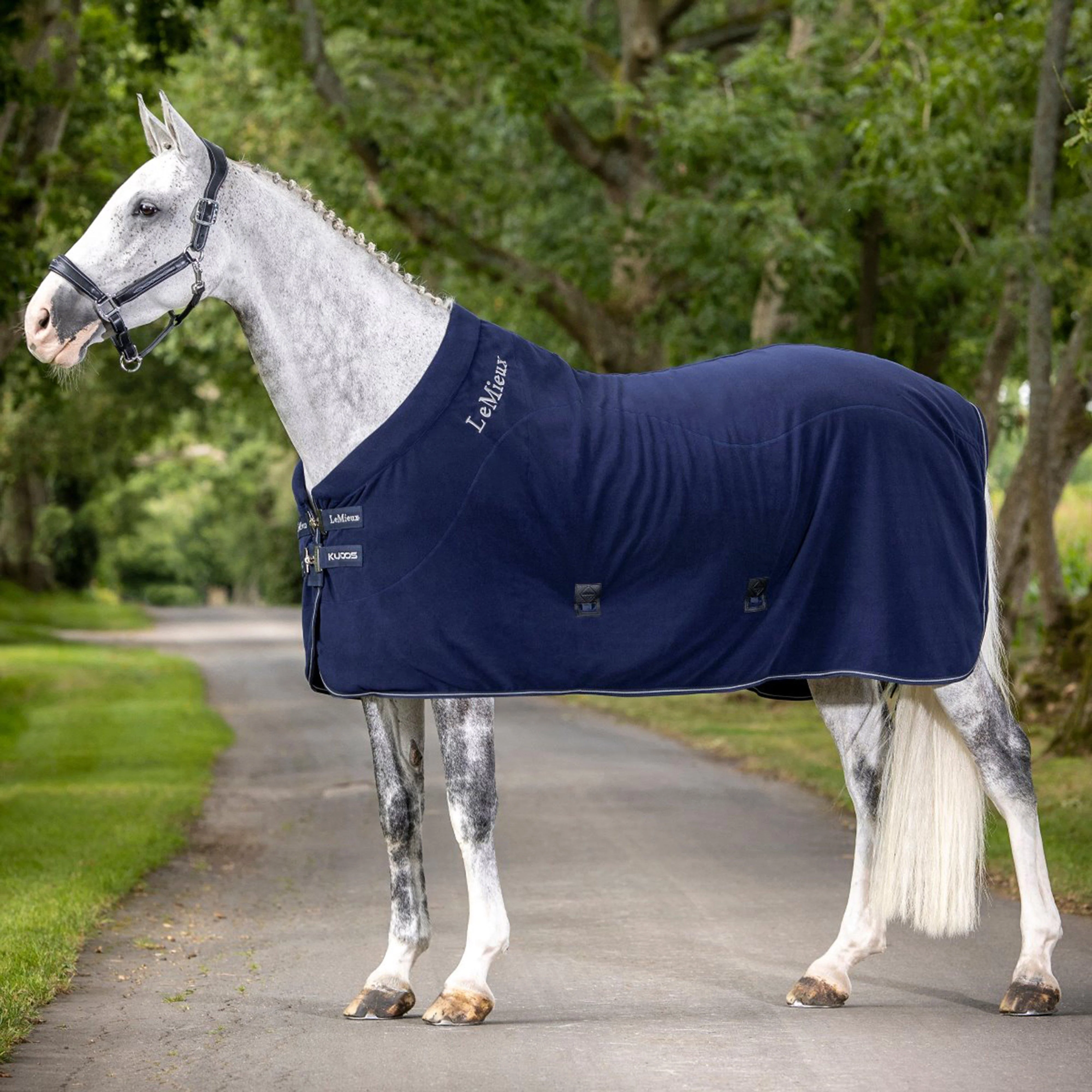 Kudos Fleece Cooler Navy - Image 3