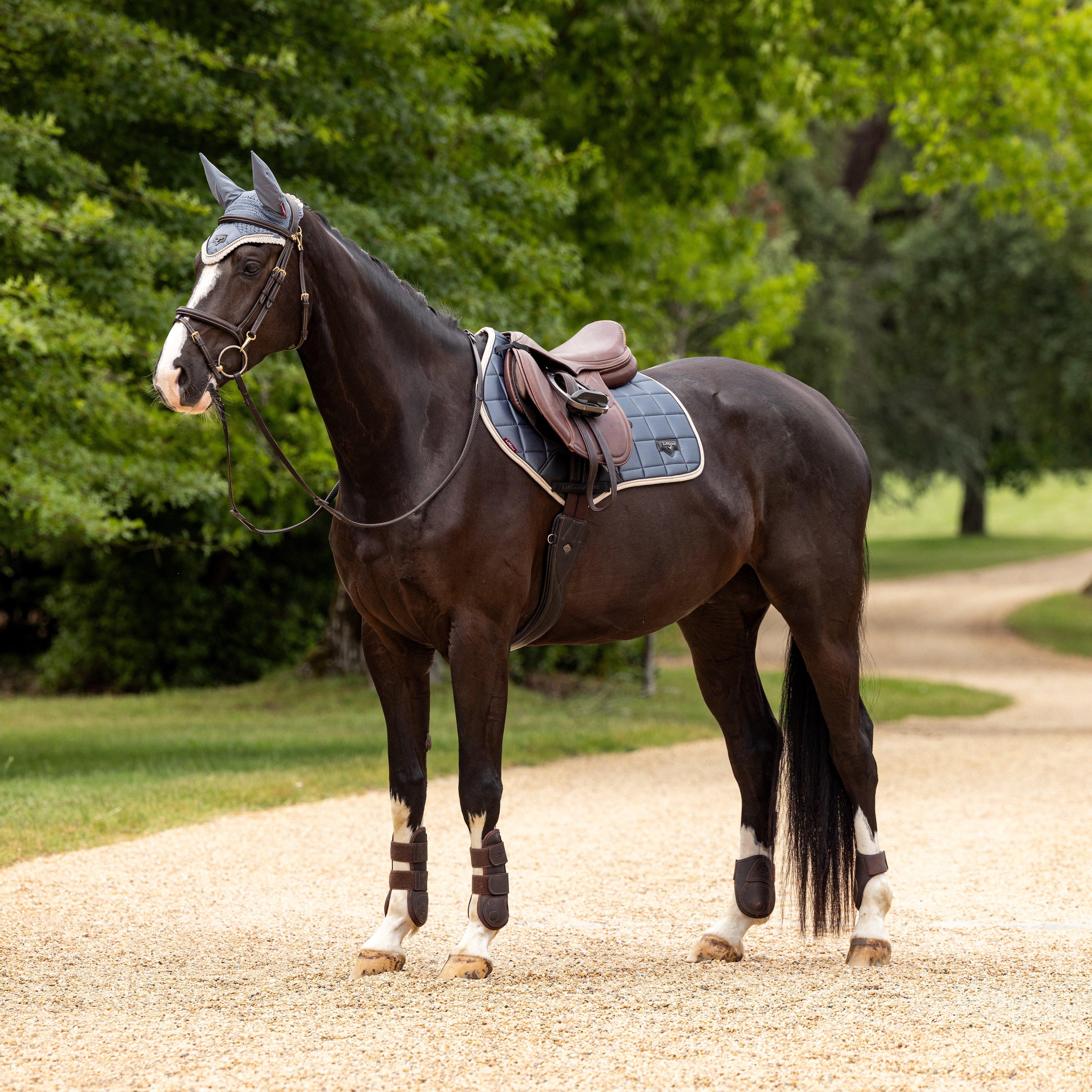 Loire Classic Close Contact Saddle Pad Jay Blue - Image 8