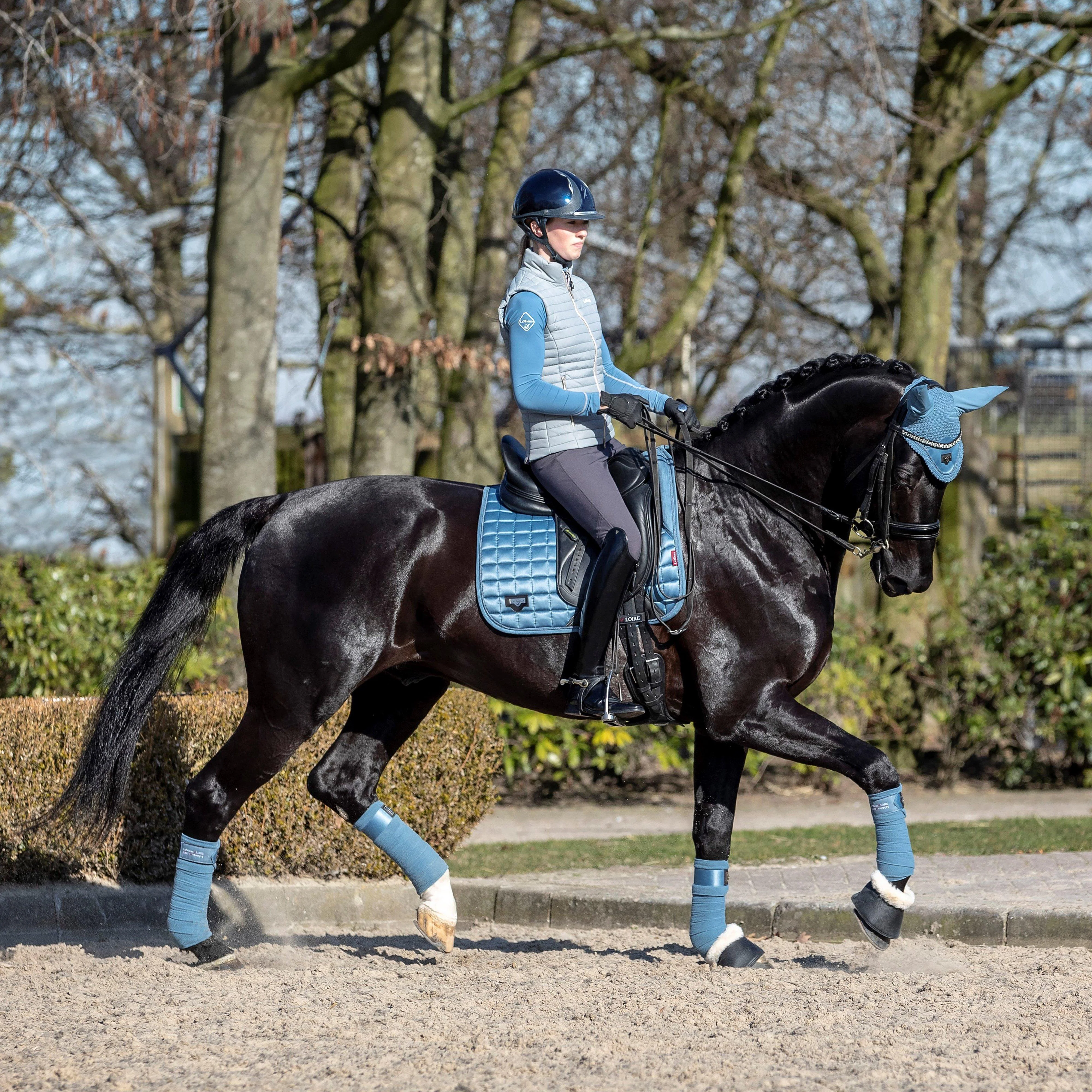 Loire Classic Dressage Square Ice Blue - Image 7