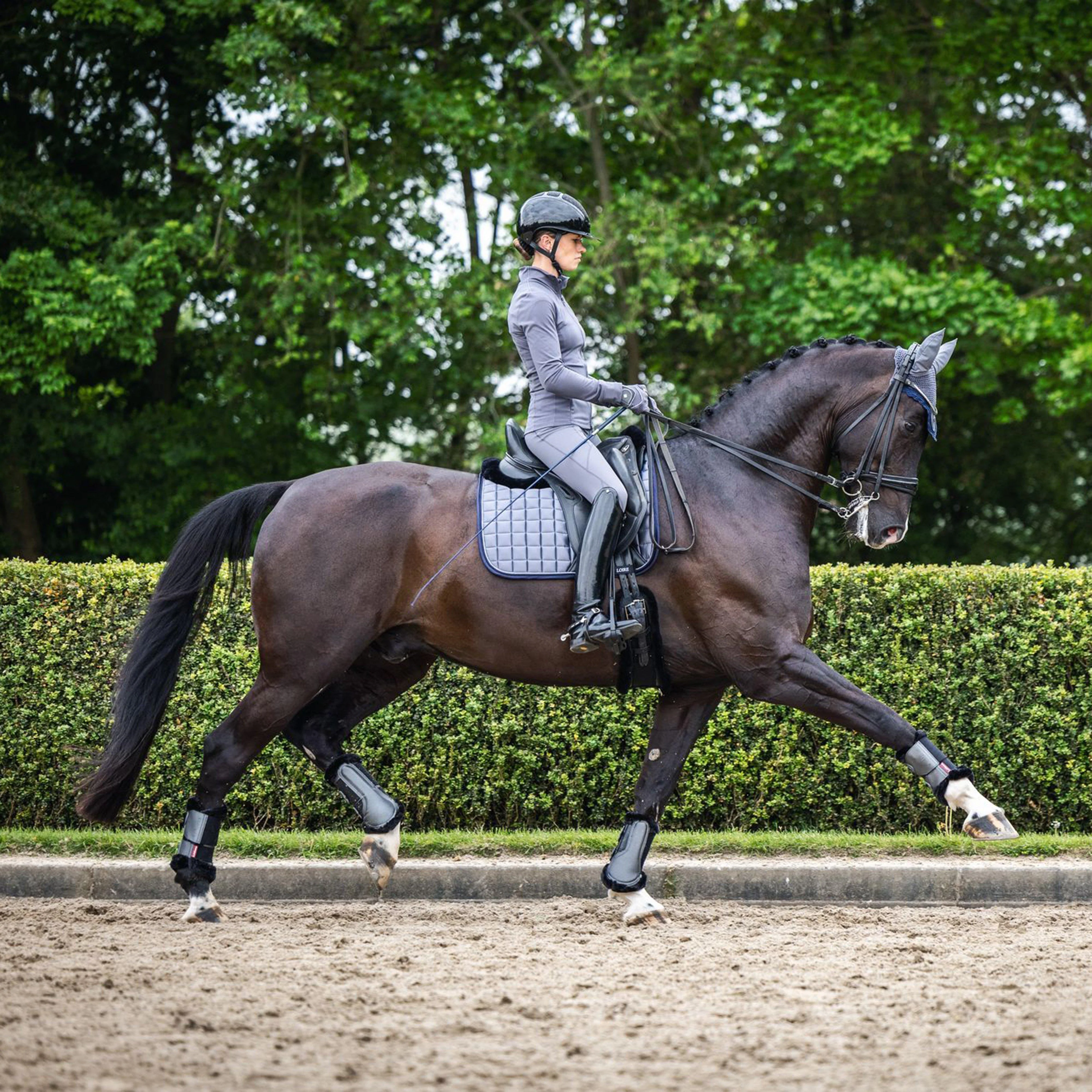 Loire Classic Dressage Square Twilight Grey - Image 8