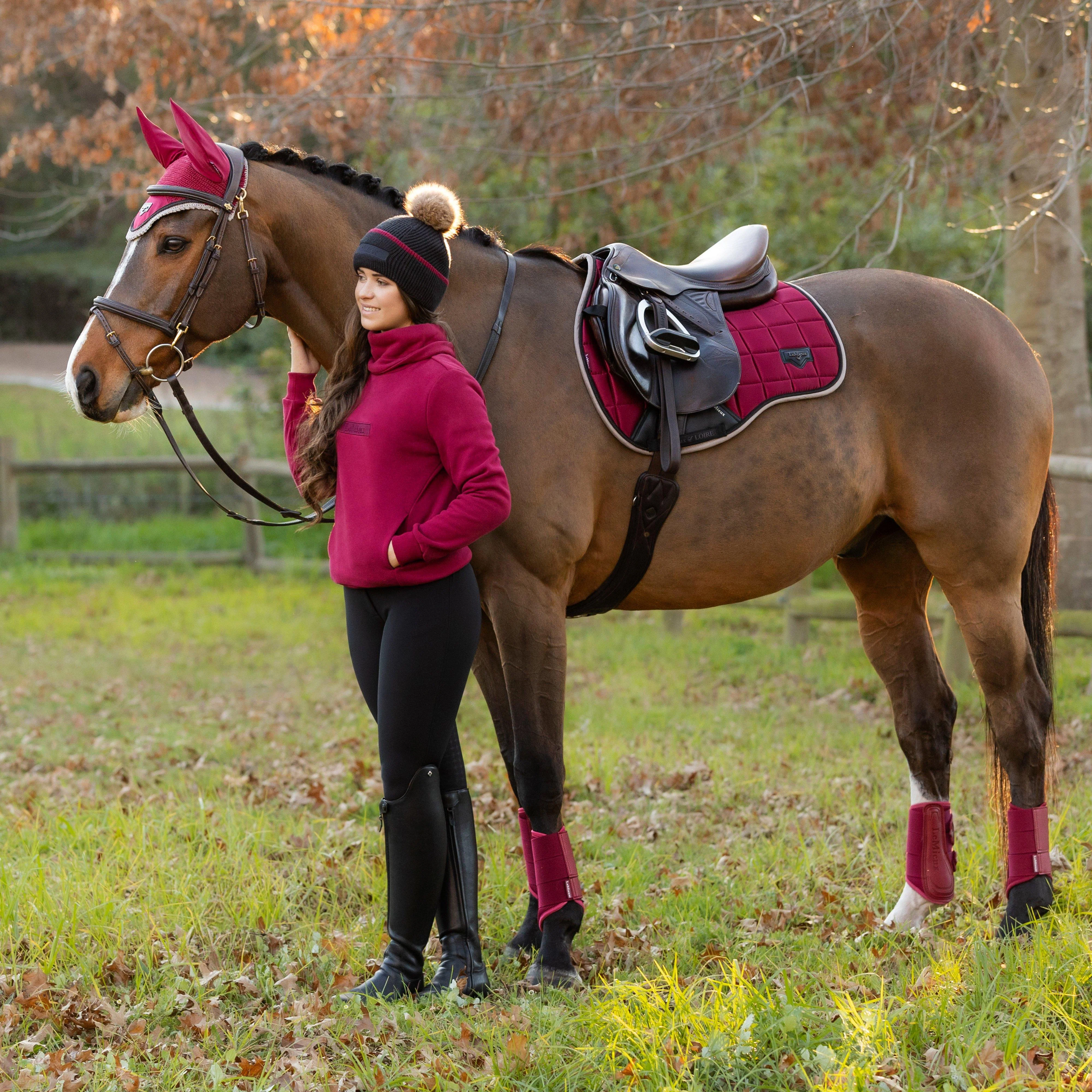 Loire Classic GP Square Saddle Pad Ember - Image 5