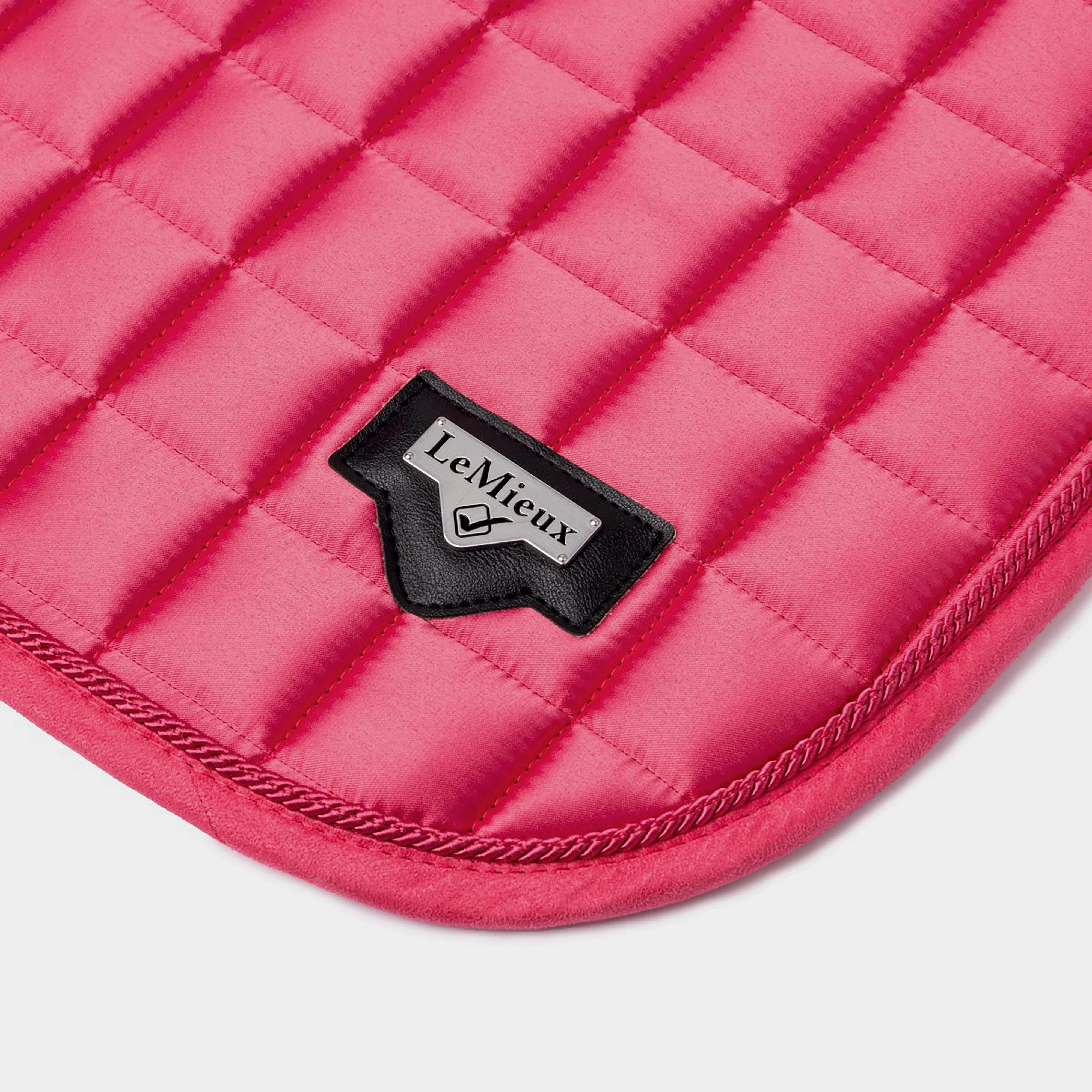 Loire Memory Satin Dressage Square Saddle Pad Watermelon - Image 3
