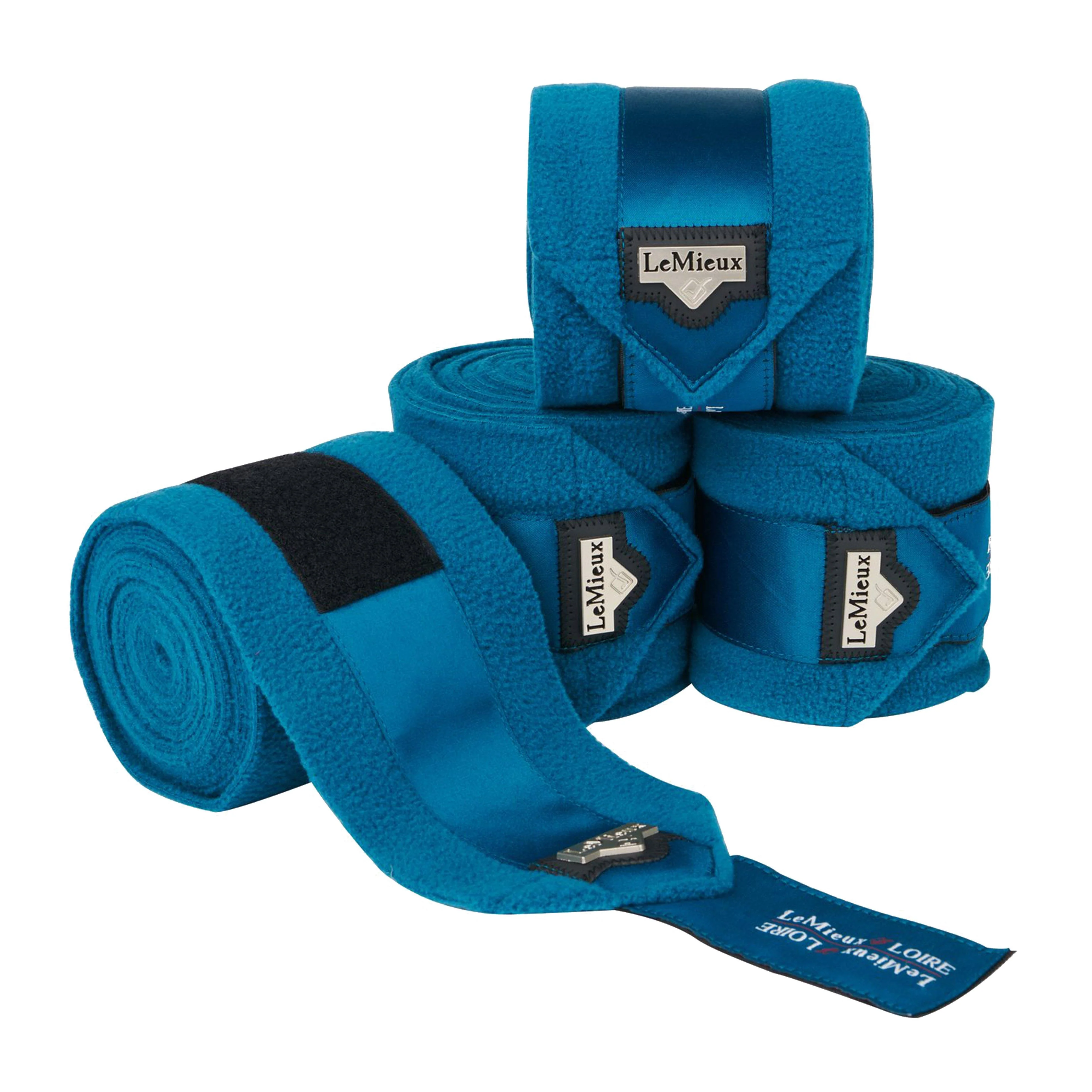 Loire Satin Polo Bandages Marine - Image 3