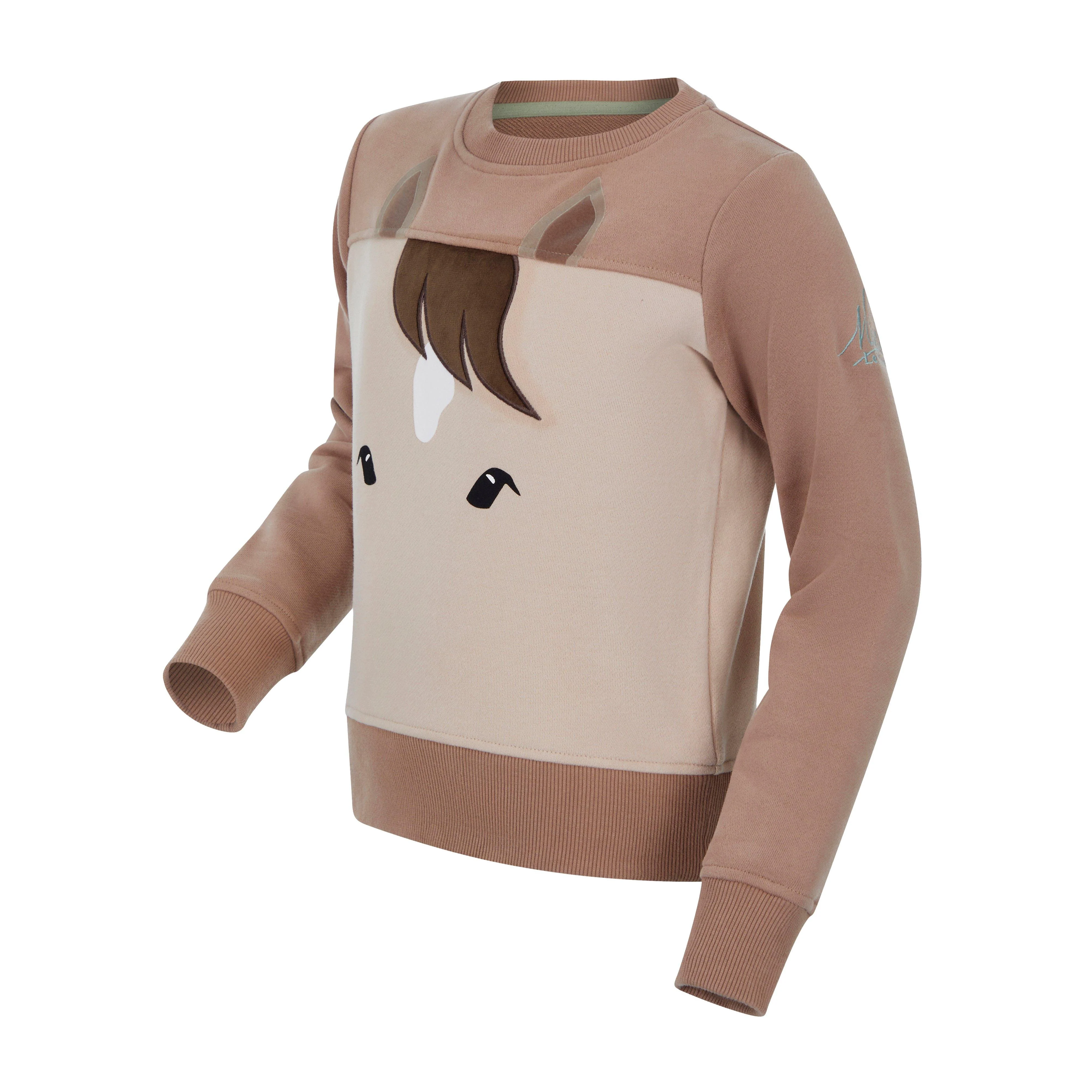 Mini Pony Sweatshirt Stone - Image 3