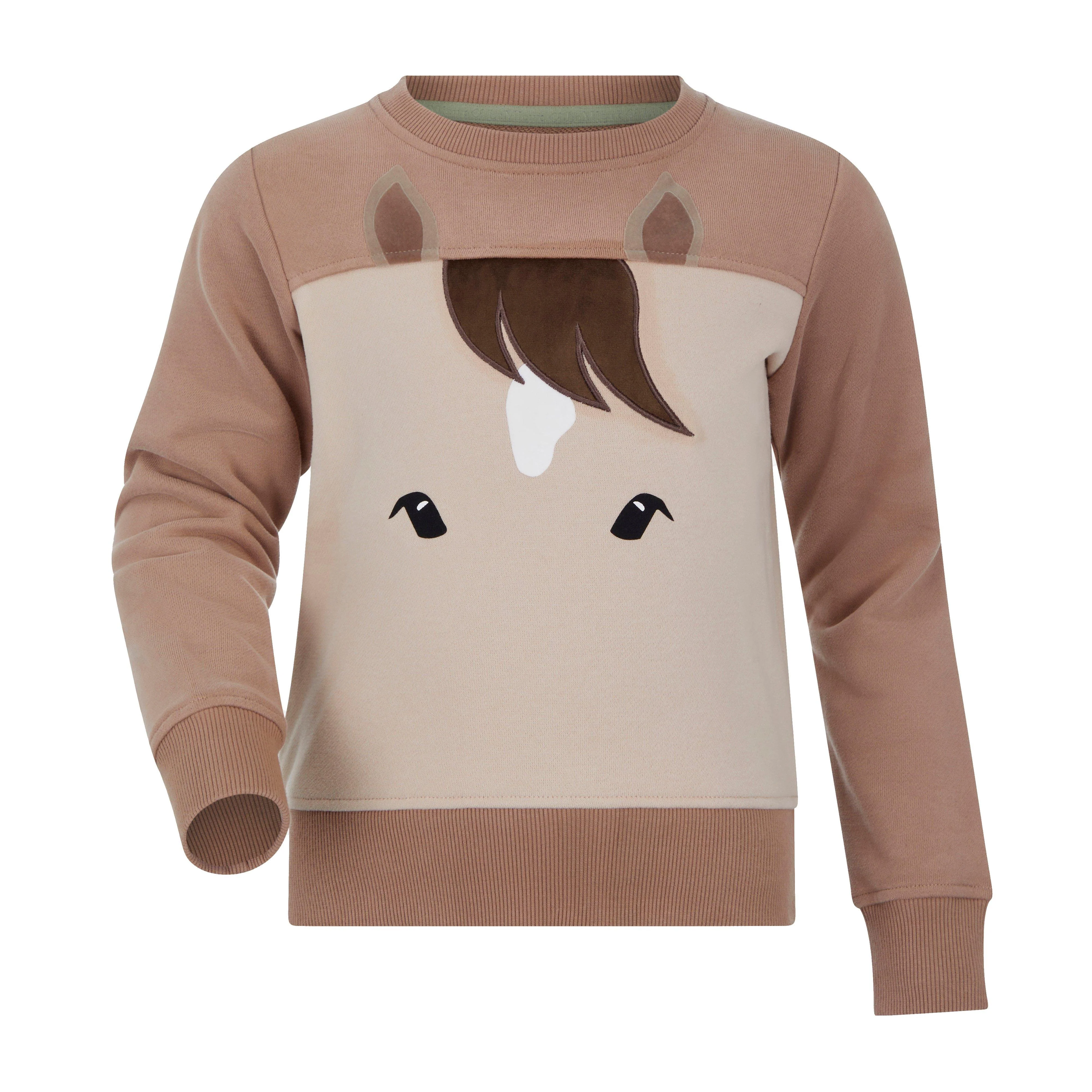 Mini Pony Sweatshirt Stone - Image 6